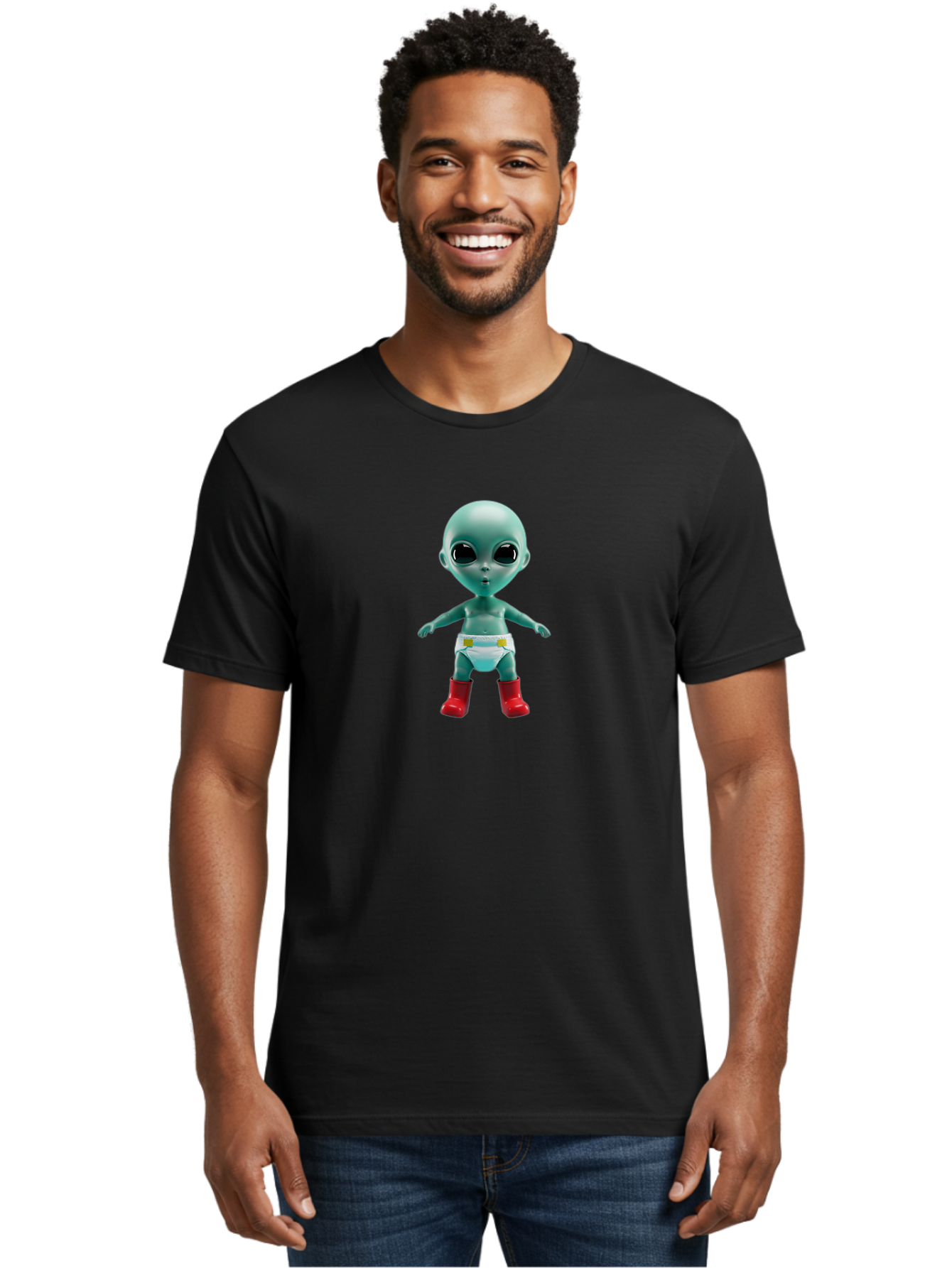 Alien-Baby-2 Men'S Graphic Tee, 100% Cotton, Comfortable Casual Summer Wear, Machine Washable, Vintage Camera, Old Camera, Antique Camera, Black Camera, Classic Photography, Photography Equipment, Nostalgic Device, Film Camera, Camera Art Baj910 28