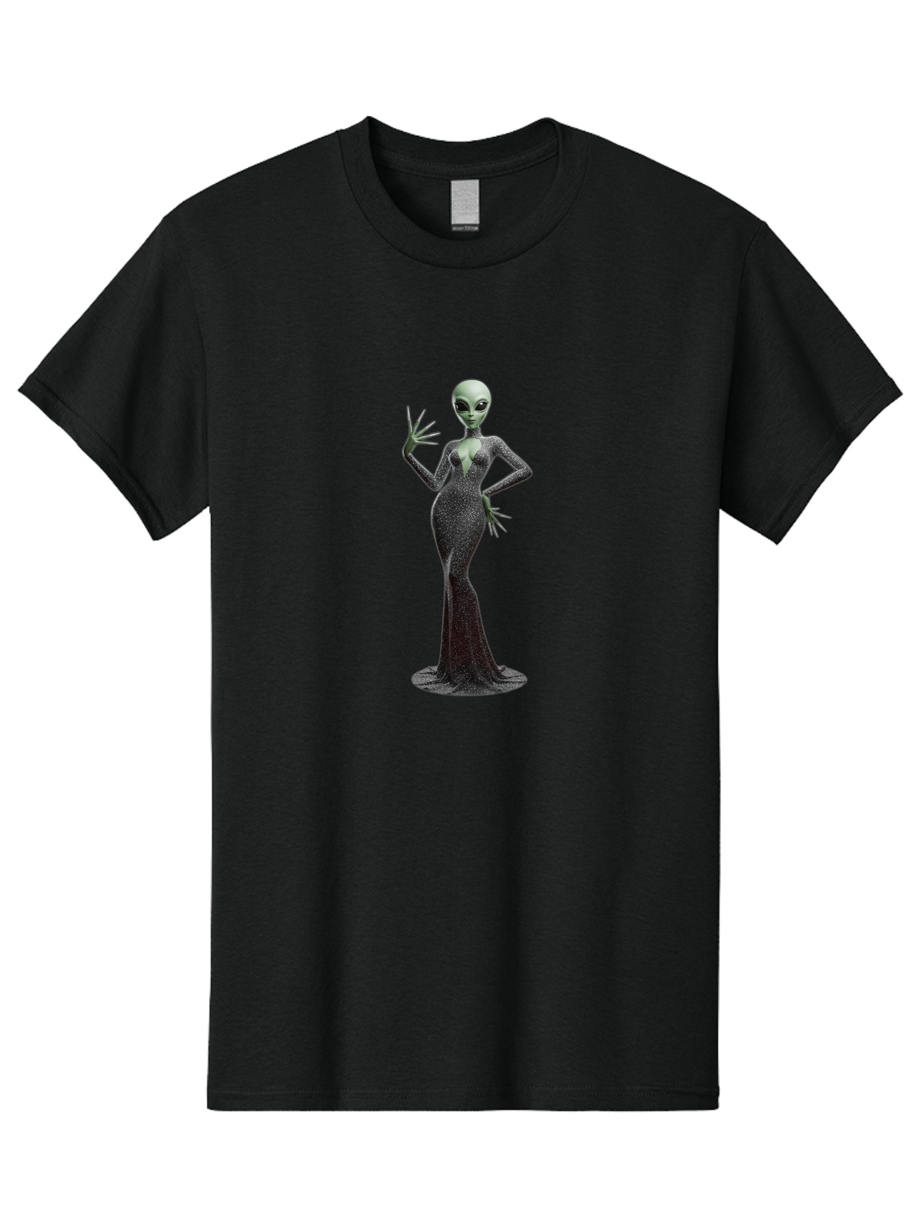 Alien-Woman-1 Men'S Graphic Tee, 100% Cotton, Comfortable Casual Summer Wear, Machine Washable, Vintage Camera, Old Camera, Antique Camera, Black Camera, Classic Photography, Photography Equipment, Nostalgic Device, Film Camera, Camera Art Baj928 17