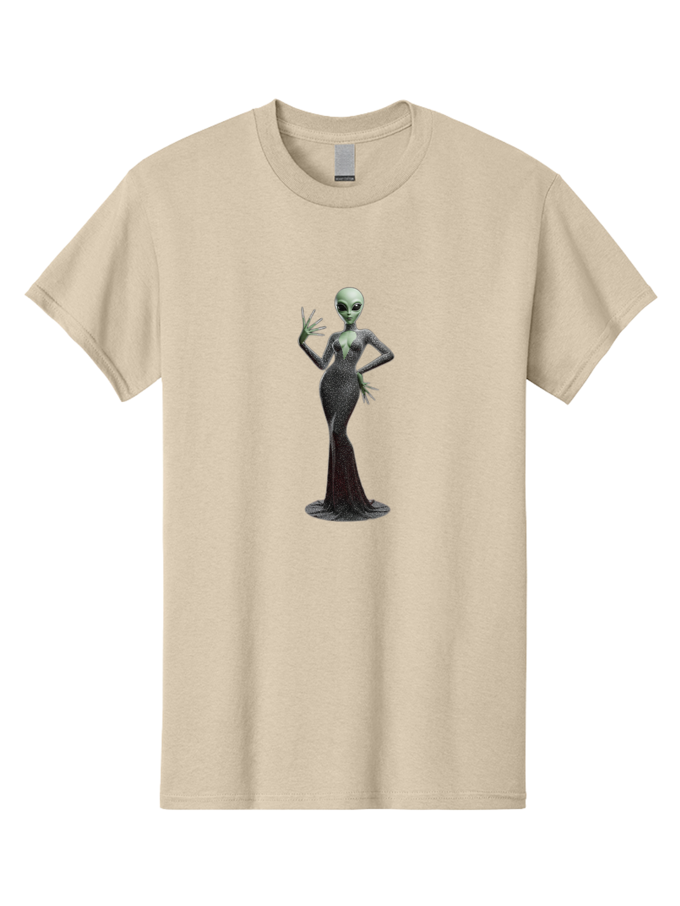 Alien-Woman-1 Men'S Graphic Tee, 100% Cotton, Comfortable Casual Summer Wear, Machine Washable, Vintage Camera, Old Camera, Antique Camera, Black Camera, Classic Photography, Photography Equipment, Nostalgic Device, Film Camera, Camera Art Baj928 21