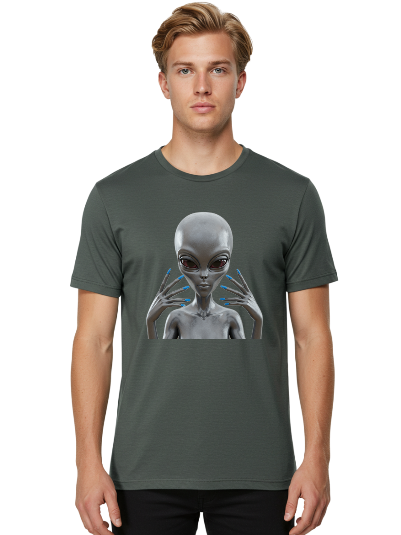 Alien Men'S Graphic Tee, 100% Cotton, Comfortable Casual Summer Wear, Machine Washable, Vintage Camera, Old Camera, Antique Camera, Black Camera, Classic Photography, Photography Equipment, Nostalgic Device, Film Camera, Camera Art Baj930 4