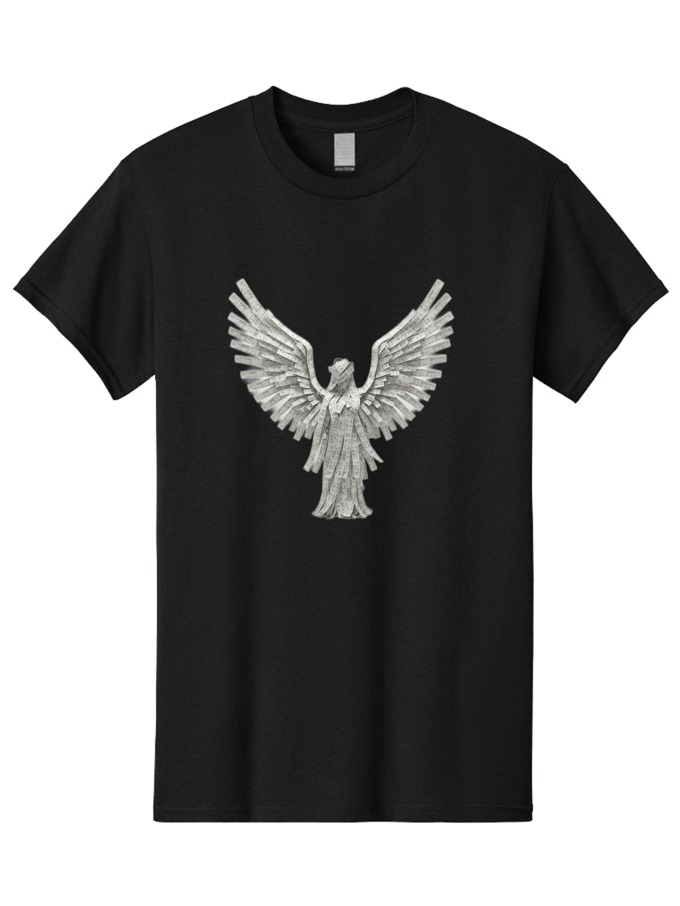 Angel-Origami-1 Men'S Graphic Tee, 100% Cotton, Comfortable Casual Summer Wear, Machine Washable, Vintage Camera, Old Camera, Antique Camera, Black Camera, Classic Photography, Photography Equipment, Nostalgic Device, Film Camera, Camera Art Baj939 29