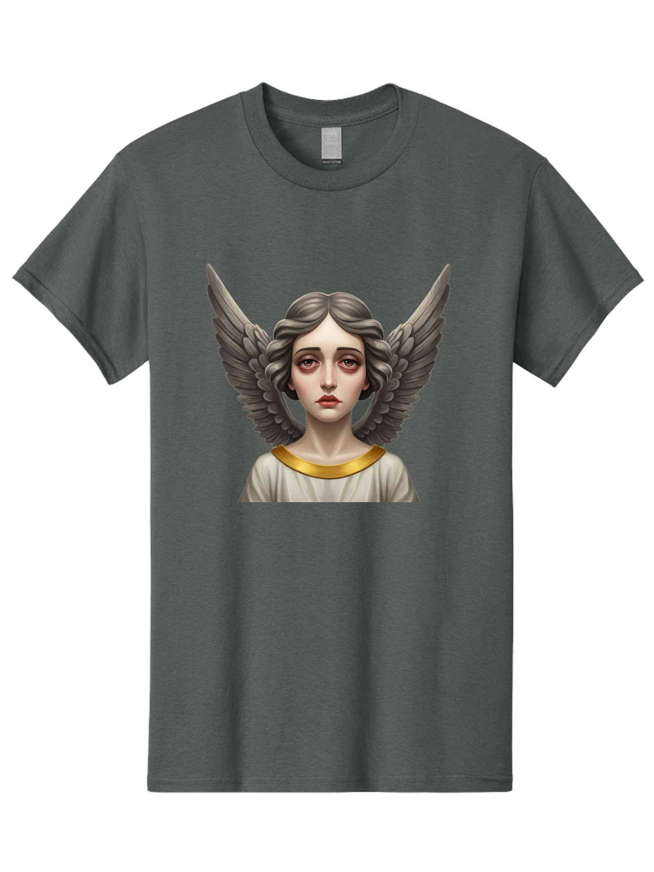 Angel-Portrait Men'S Graphic Tee, 100% Cotton, Comfortable Casual Summer Wear, Machine Washable, Vintage Camera, Old Camera, Antique Camera, Black Camera, Classic Photography, Photography Equipment, Nostalgic Device, Film Camera, Camera Art Baj942 3