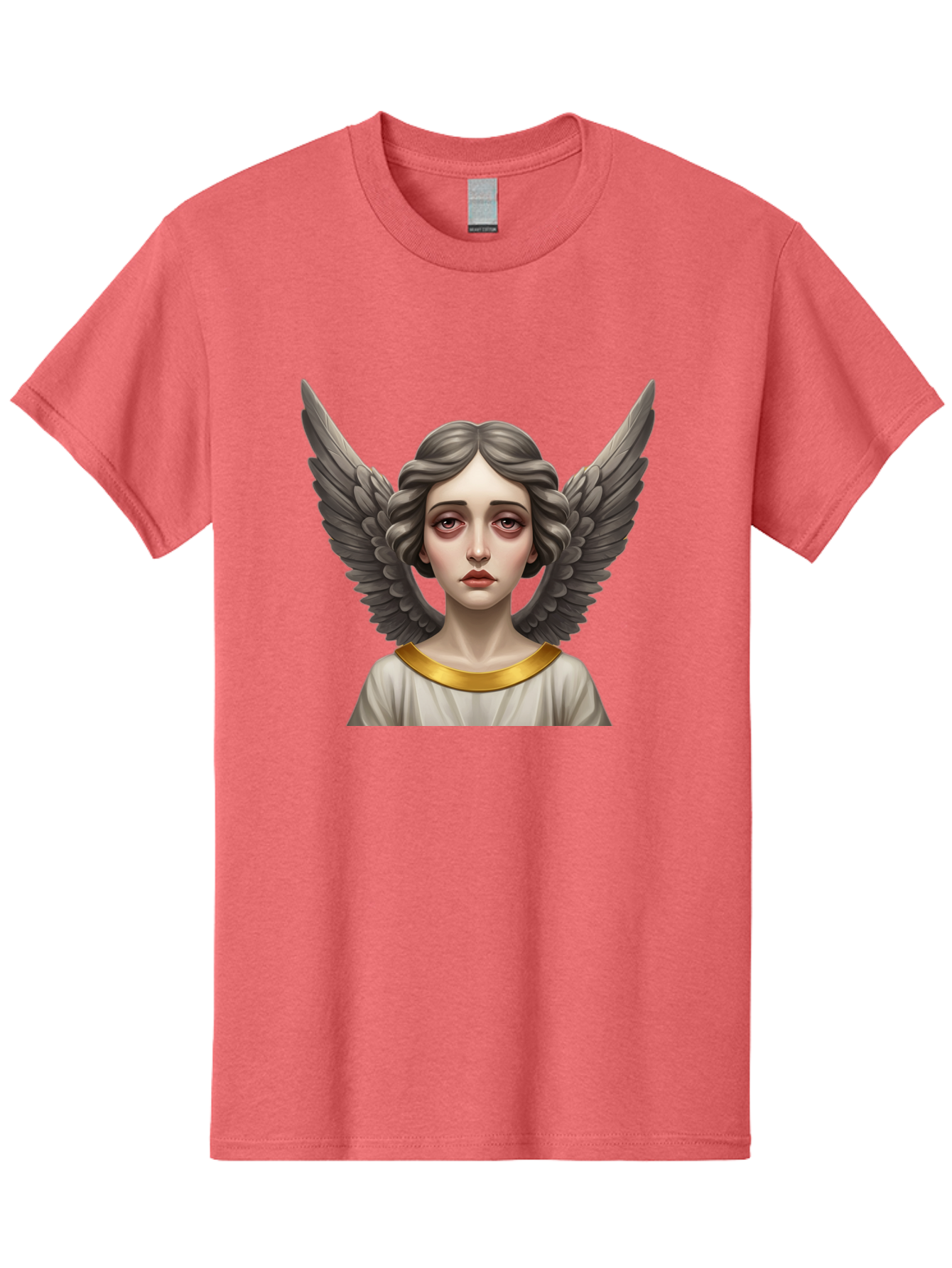 Angel-Portrait Men'S Graphic Tee, 100% Cotton, Comfortable Casual Summer Wear, Machine Washable, Vintage Camera, Old Camera, Antique Camera, Black Camera, Classic Photography, Photography Equipment, Nostalgic Device, Film Camera, Camera Art Baj942 27