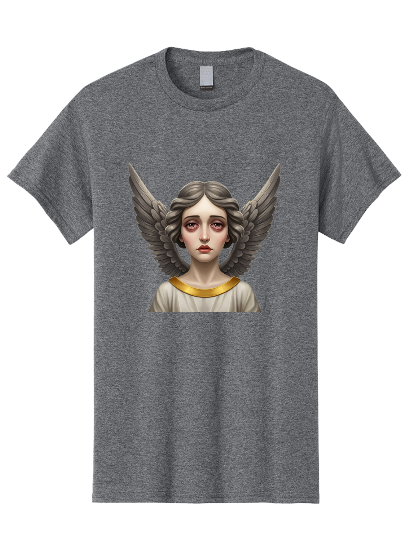 Angel-Portrait Men'S Graphic Tee, 100% Cotton, Comfortable Casual Summer Wear, Machine Washable, Vintage Camera, Old Camera, Antique Camera, Black Camera, Classic Photography, Photography Equipment, Nostalgic Device, Film Camera, Camera Art Baj942 11