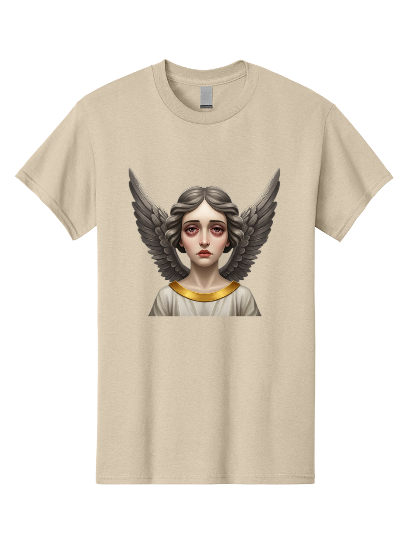 Angel-Portrait Men'S Graphic Tee, 100% Cotton, Comfortable Casual Summer Wear, Machine Washable, Vintage Camera, Old Camera, Antique Camera, Black Camera, Classic Photography, Photography Equipment, Nostalgic Device, Film Camera, Camera Art Baj942 7
