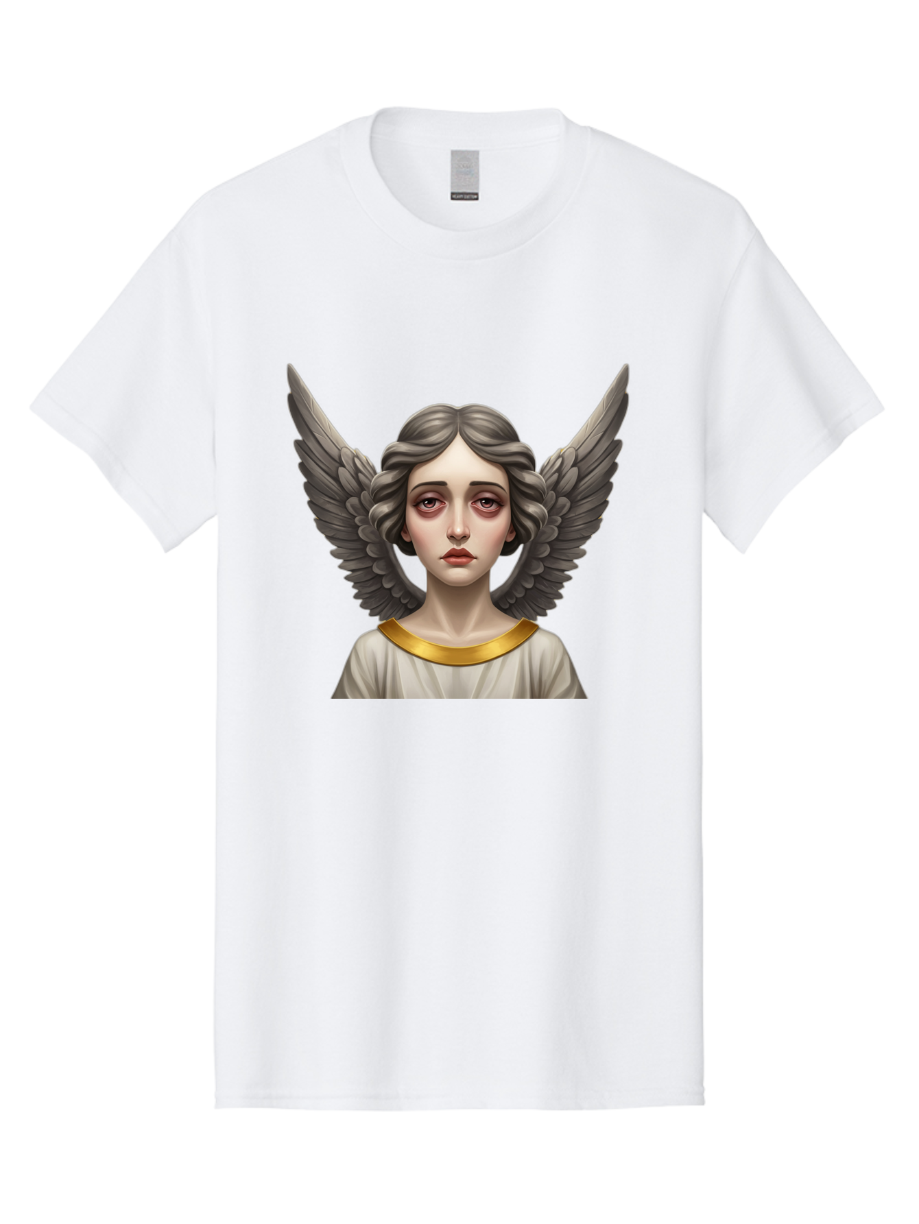 Angel-Portrait Men'S Graphic Tee, 100% Cotton, Comfortable Casual Summer Wear, Machine Washable, Vintage Camera, Old Camera, Antique Camera, Black Camera, Classic Photography, Photography Equipment, Nostalgic Device, Film Camera, Camera Art Baj942 19