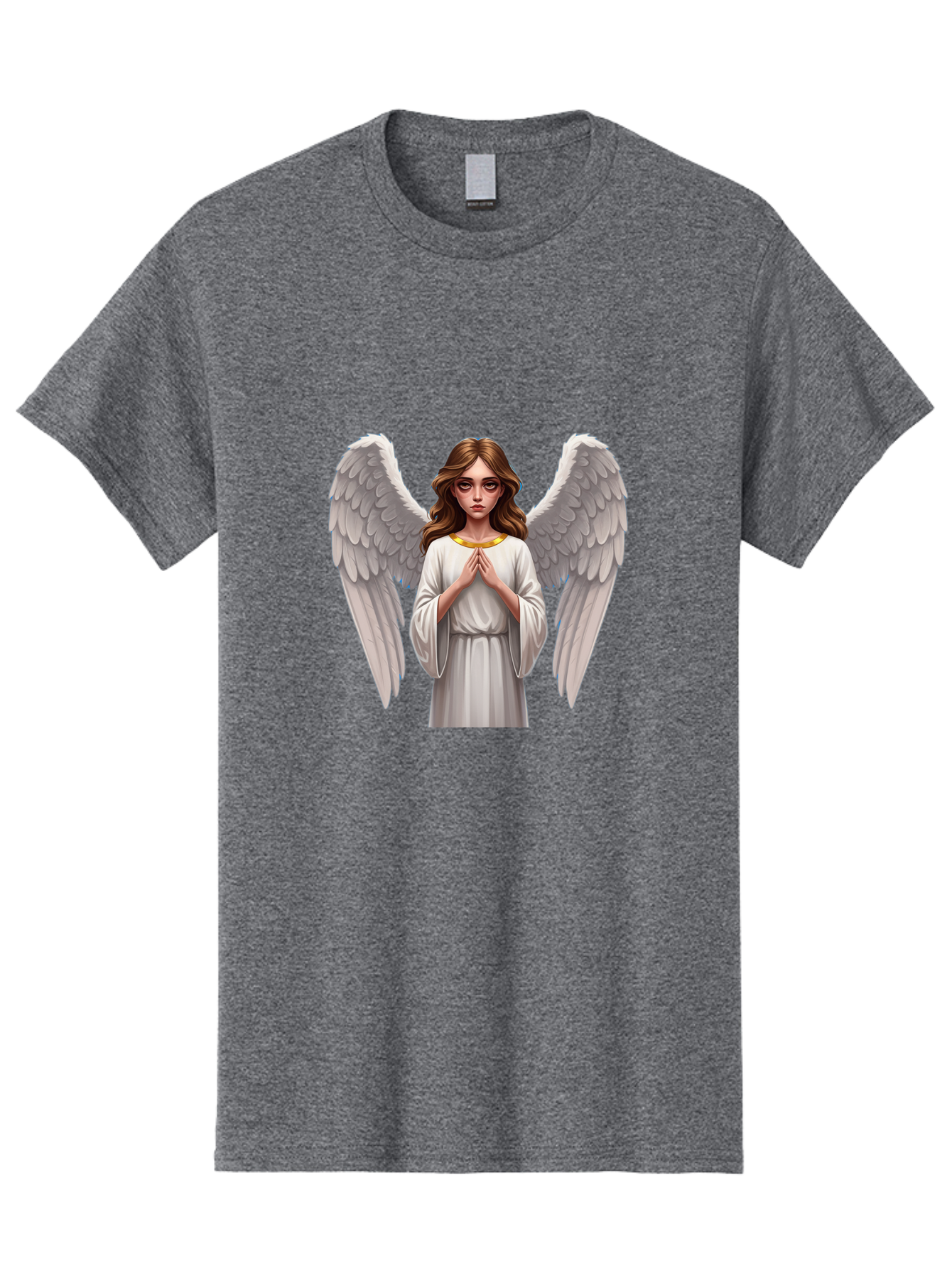 Angel-Praying Men'S Graphic Tee, 100% Cotton, Comfortable Casual Summer Wear, Machine Washable, Vintage Camera, Old Camera, Antique Camera, Black Camera, Classic Photography, Photography Equipment, Nostalgic Device, Film Camera, Camera Art Baj943 11