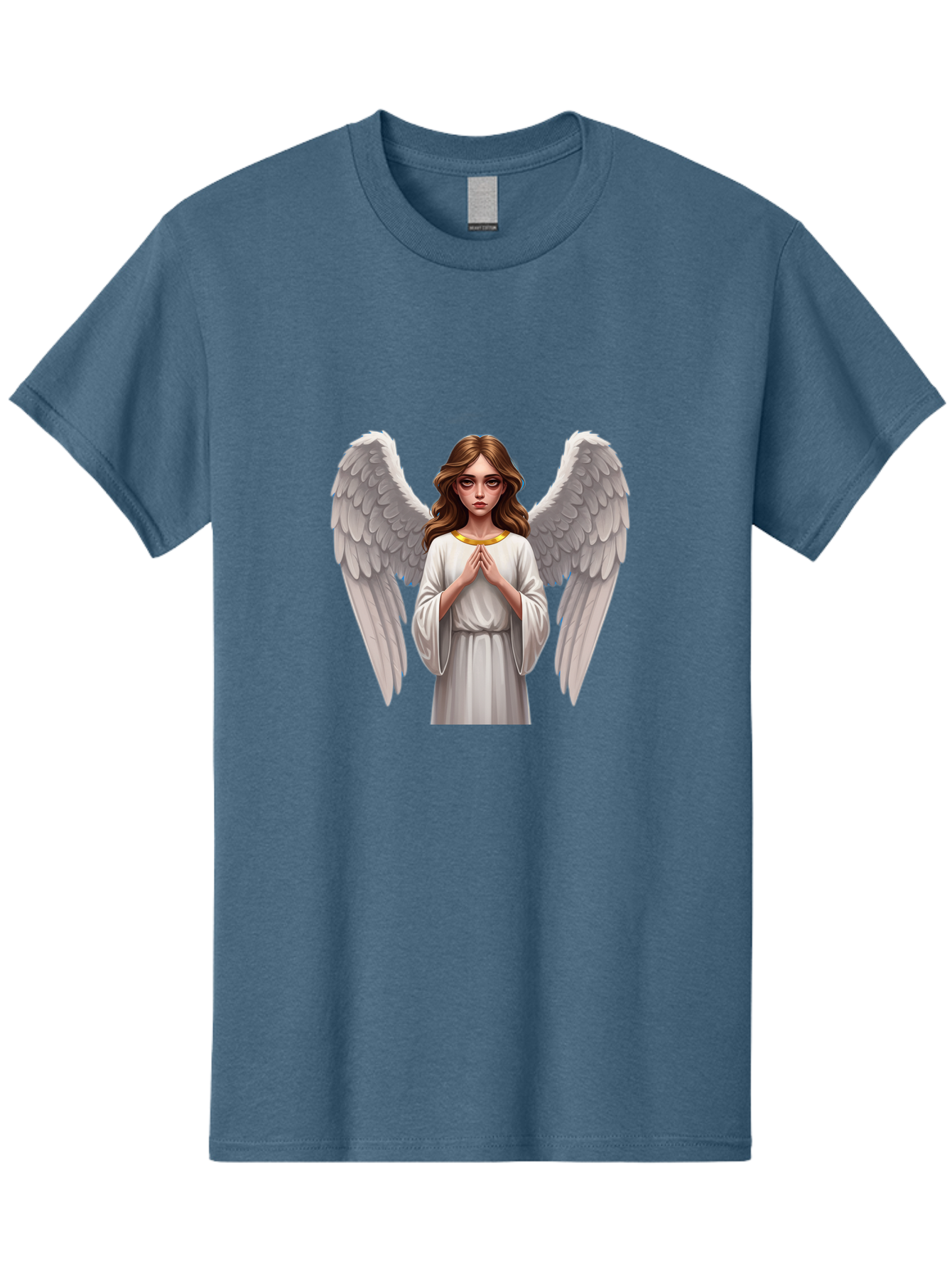 Angel-Praying Men'S Graphic Tee, 100% Cotton, Comfortable Casual Summer Wear, Machine Washable, Vintage Camera, Old Camera, Antique Camera, Black Camera, Classic Photography, Photography Equipment, Nostalgic Device, Film Camera, Camera Art Baj943 21