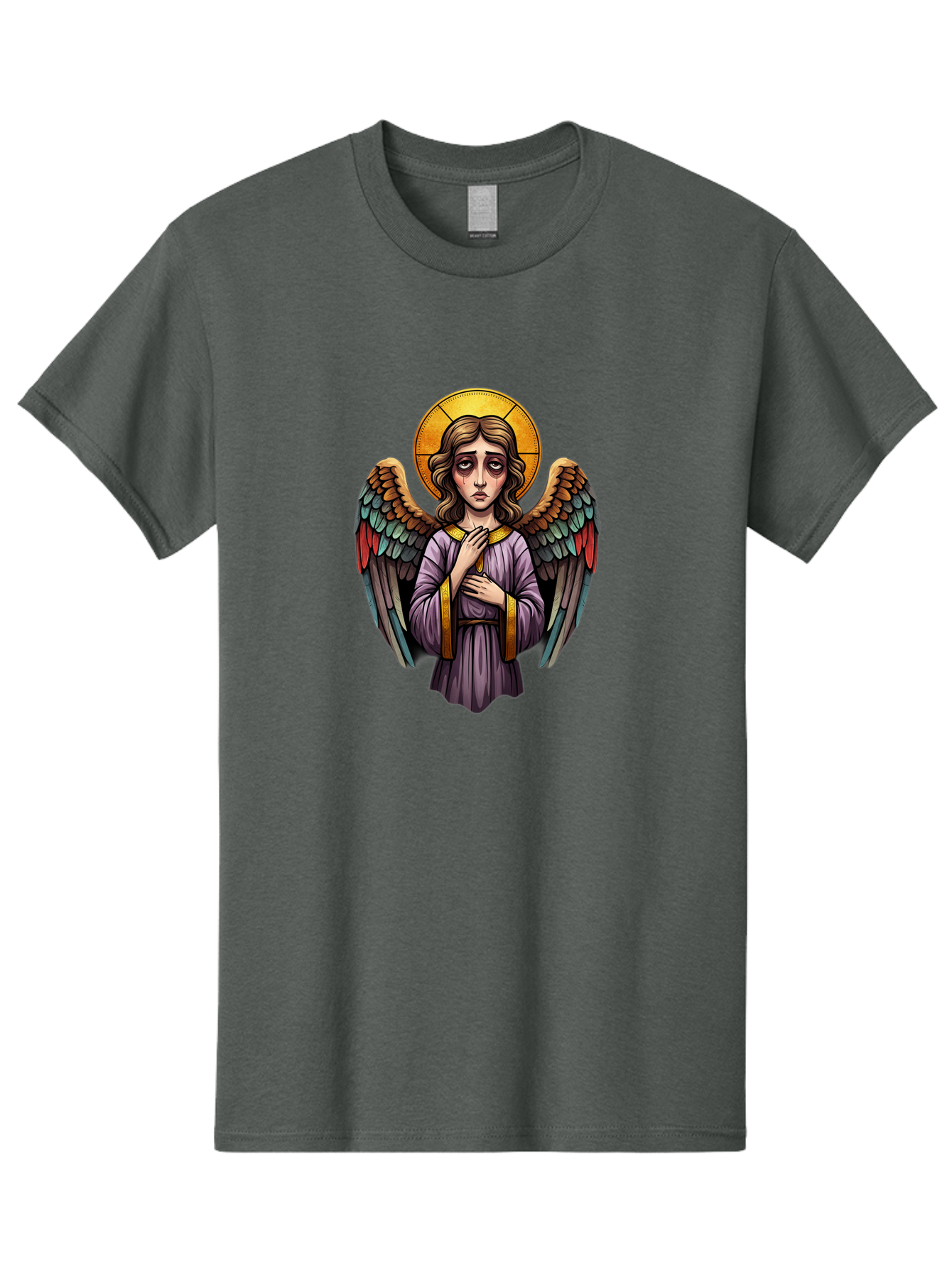 Angel Men'S Graphic Tee, 100% Cotton, Comfortable Casual Summer Wear, Machine Washable, Vintage Camera, Old Camera, Antique Camera, Black Camera, Classic Photography, Photography Equipment, Nostalgic Device, Film Camera, Camera Art Baj949 25