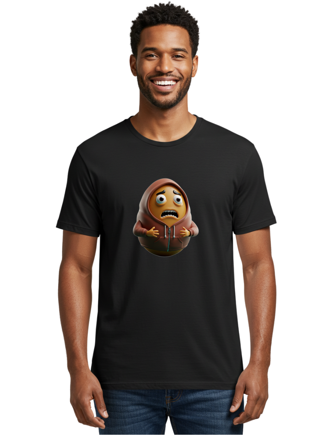Angry-Emoji-Hoodie Men'S Graphic Tee, 100% Cotton, Comfortable Casual Summer Wear, Machine Washable, Vintage Camera, Old Camera, Antique Camera, Black Camera, Classic Photography, Photography Equipment, Nostalgic Device, Film Camera, Baj951 10