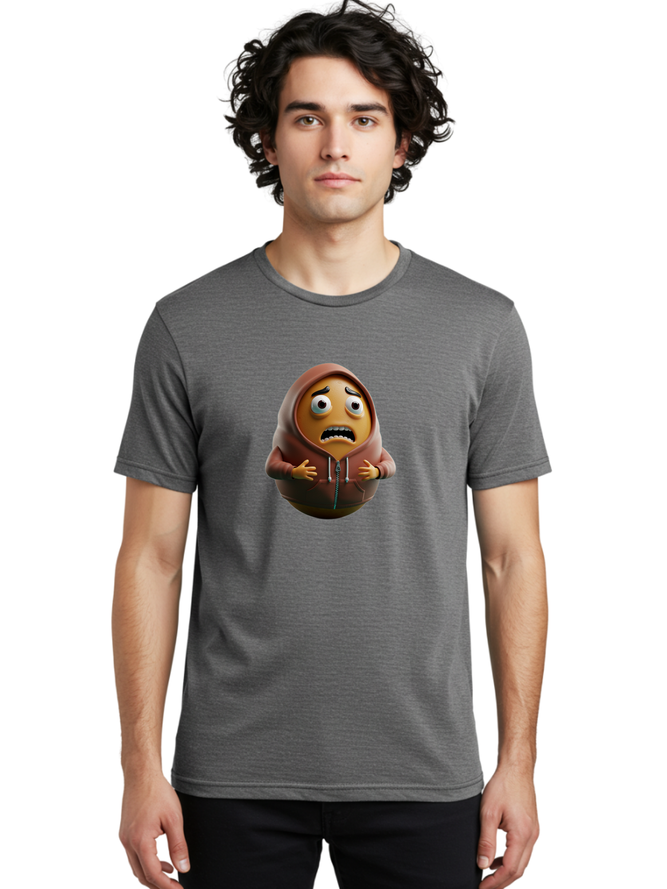 Angry-Emoji-Hoodie Men'S Graphic Tee, 100% Cotton, Comfortable Casual Summer Wear, Machine Washable, Vintage Camera, Old Camera, Antique Camera, Black Camera, Classic Photography, Photography Equipment, Nostalgic Device, Film Camera, Baj951 20