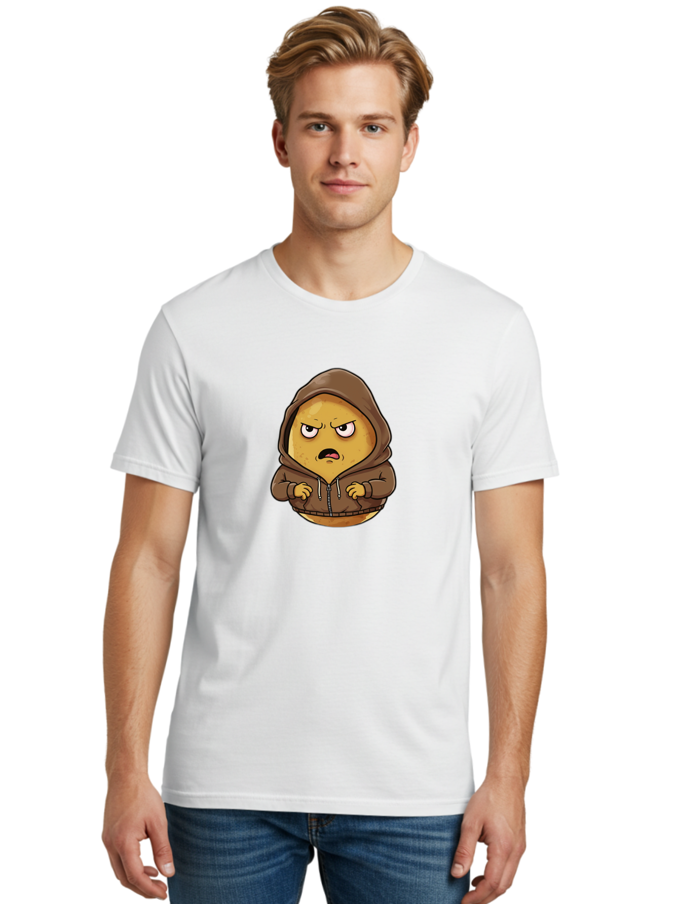 Angry-Potato-1 Men'S Graphic Tee, 100% Cotton, Comfortable Casual Summer Wear, Machine Washable, Vintage Camera, Old Camera, Antique Camera, Black Camera, Classic Photography, Photography Equipment, Nostalgic Device, Film Camera, Camera Art Baj959 26