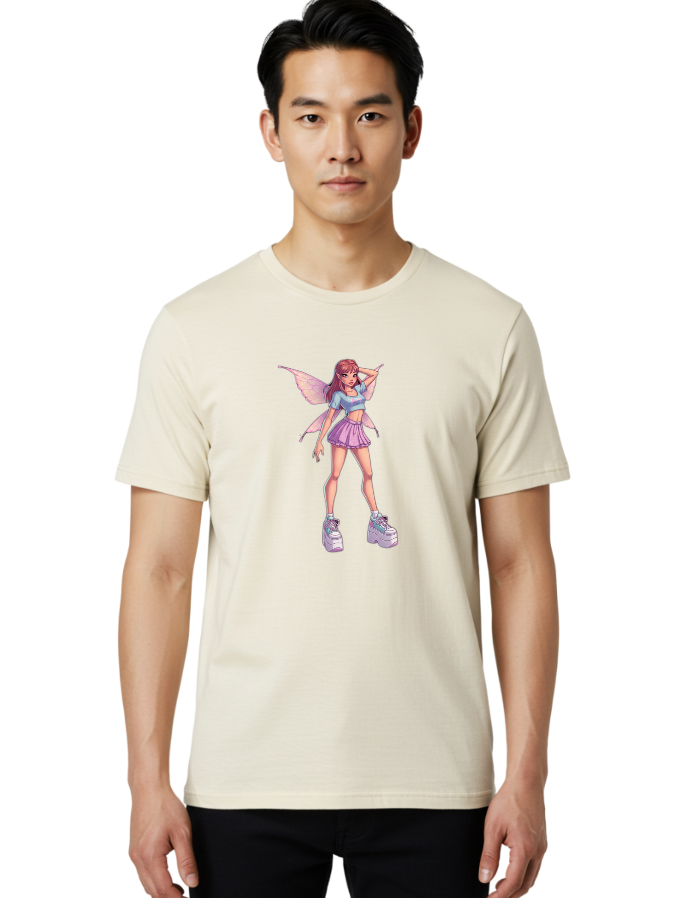 Anime-Fairy Men'S Graphic Tee, 100% Cotton, Comfortable Casual Summer Wear, Machine Washable, Vintage Camera, Old Camera, Antique Camera, Black Camera, Classic Photography, Photography Equipment, Nostalgic Device, Film Camera, Camera Art Baj961 12