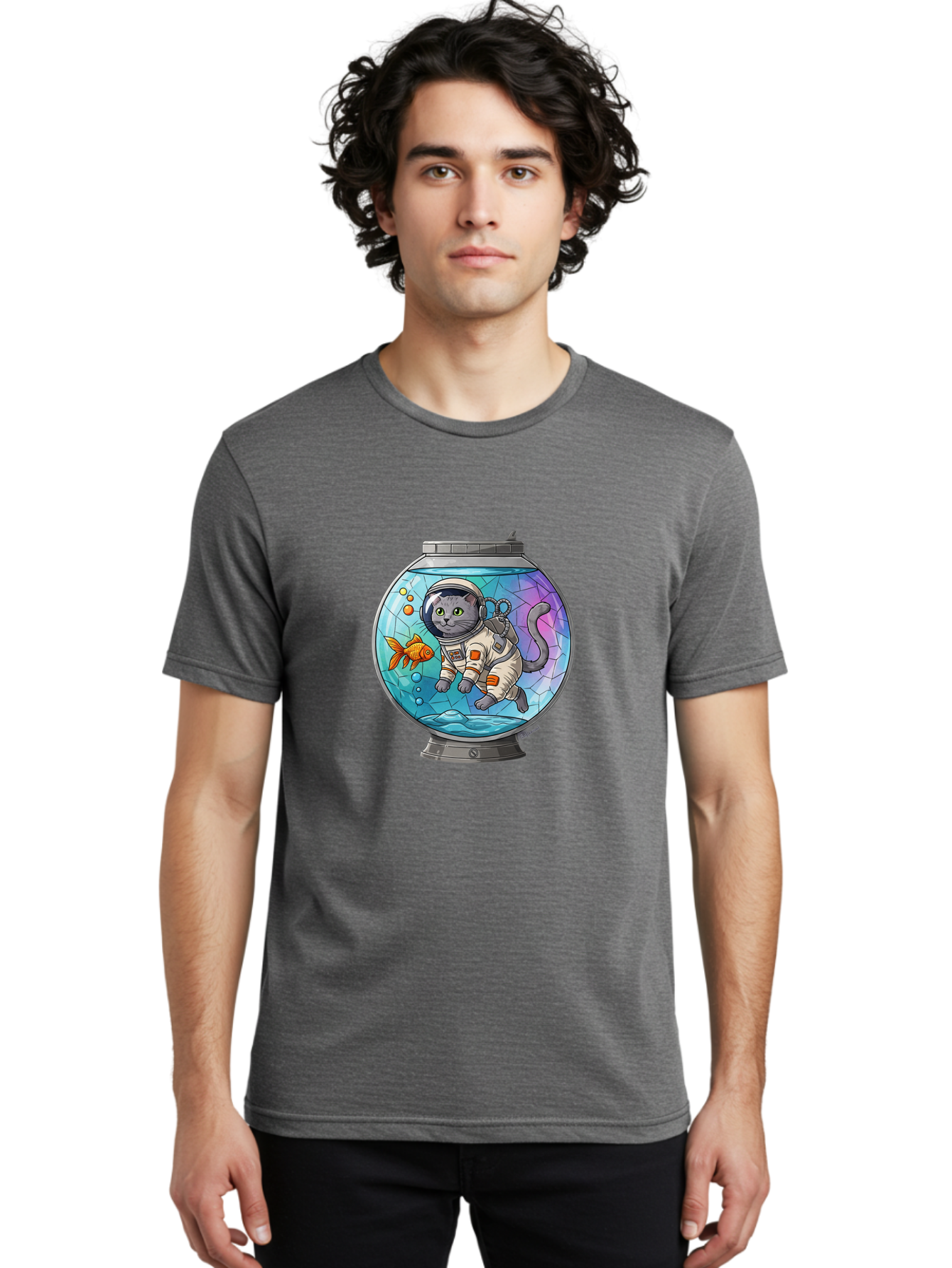 Astronaut-Cat-In-Fishbowl Men'S Graphic Tee, 100% Cotton, Comfortable Casual Summer Wear, Machine Washable, Vintage Camera, Old Camera, Antique Camera, Black Camera, Classic Photography, Photography Equipment, Nostalgic Device, Film Camera, Baj964 16