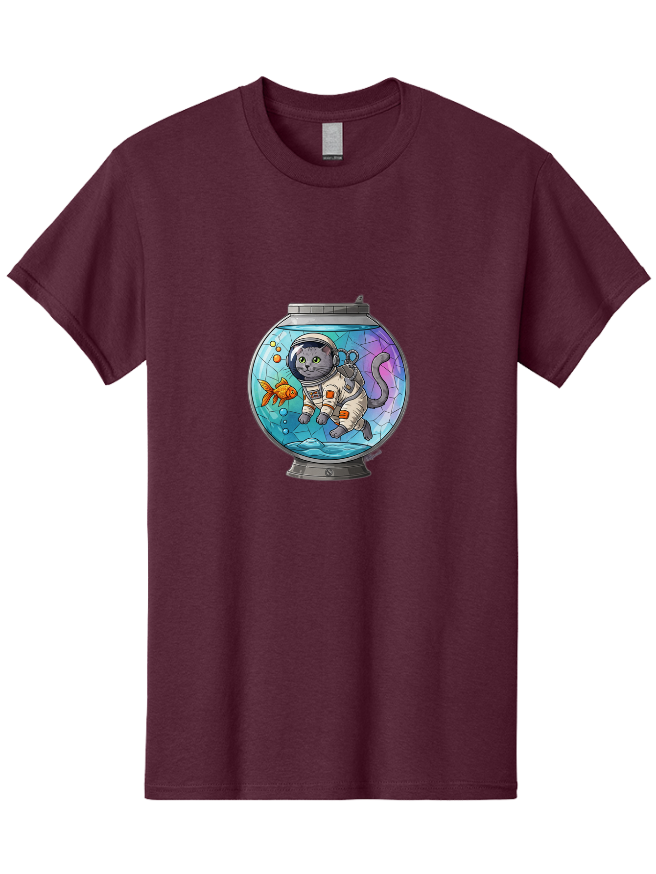 Astronaut-Cat-In-Fishbowl Men'S Graphic Tee, 100% Cotton, Comfortable Casual Summer Wear, Machine Washable, Vintage Camera, Old Camera, Antique Camera, Black Camera, Classic Photography, Photography Equipment, Nostalgic Device, Film Camera, Baj964 5