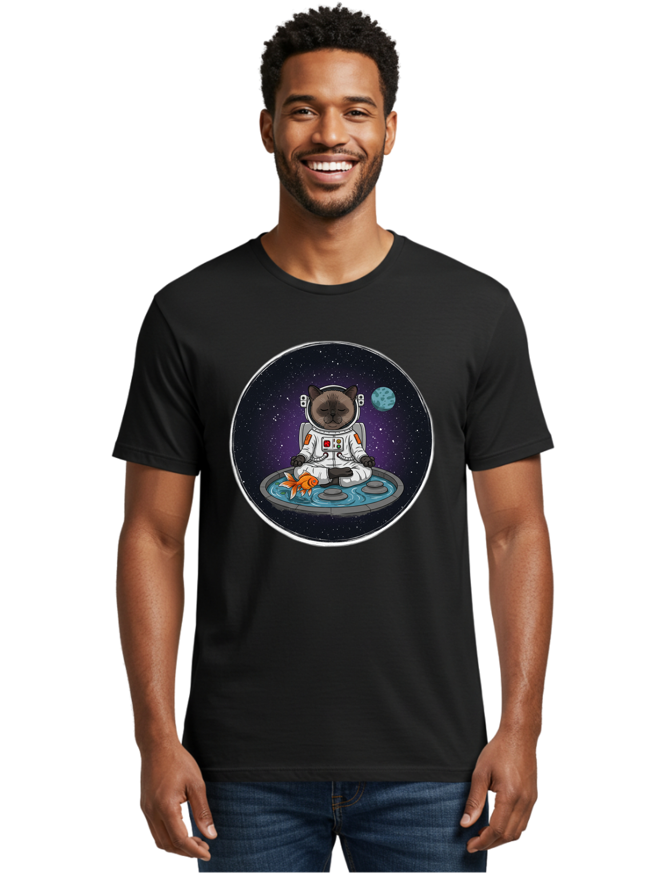 Astronaut-Cat-Meditating Men'S Graphic Tee, 100% Cotton, Comfortable Casual Summer Wear, Machine Washable, Vintage Camera, Old Camera, Antique Camera, Black Camera, Classic Photography, Photography Equipment, Nostalgic Device, Film Camera, Baj965 22