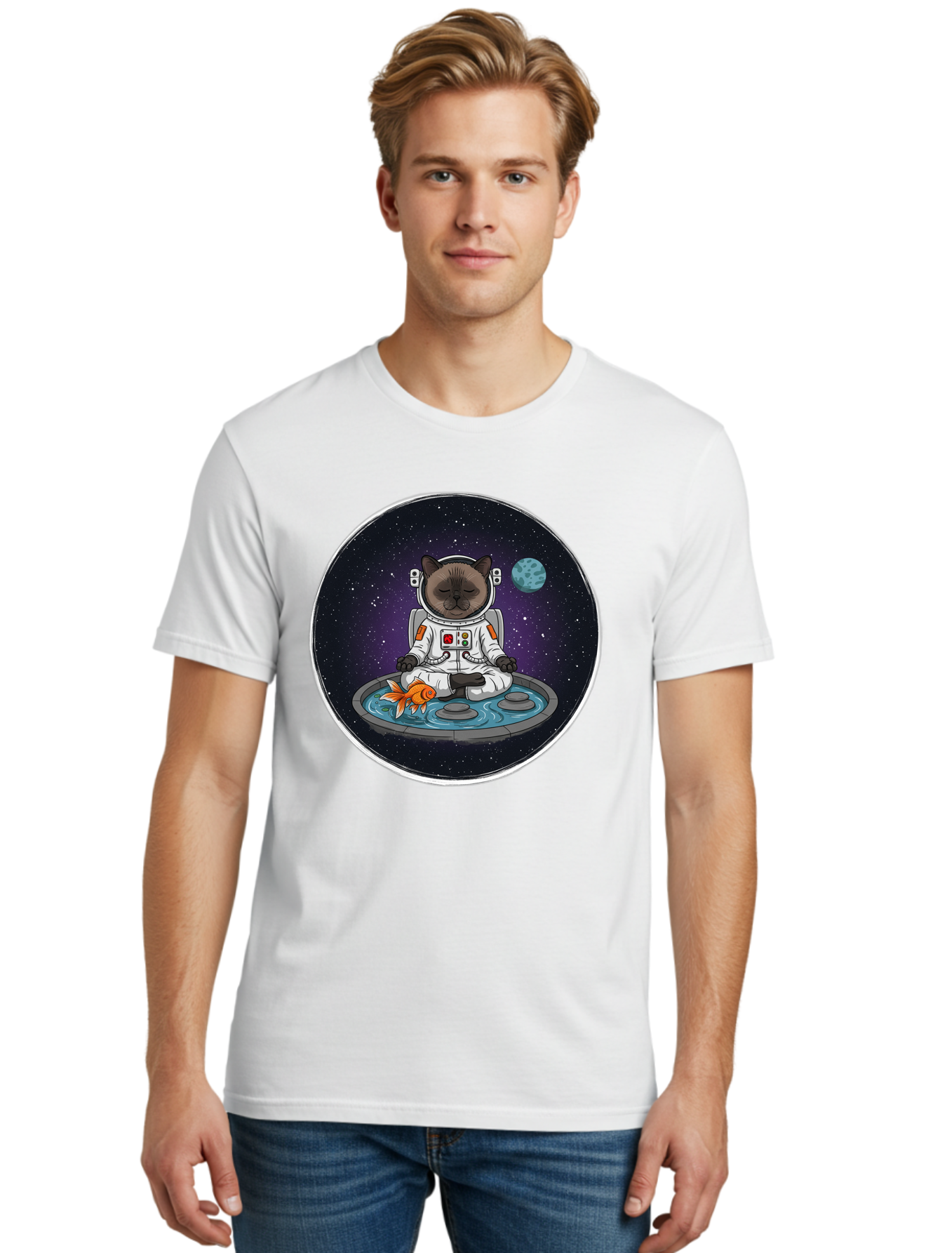 Astronaut-Cat-Meditating Men'S Graphic Tee, 100% Cotton, Comfortable Casual Summer Wear, Machine Washable, Vintage Camera, Old Camera, Antique Camera, Black Camera, Classic Photography, Photography Equipment, Nostalgic Device, Film Camera, Baj965 28