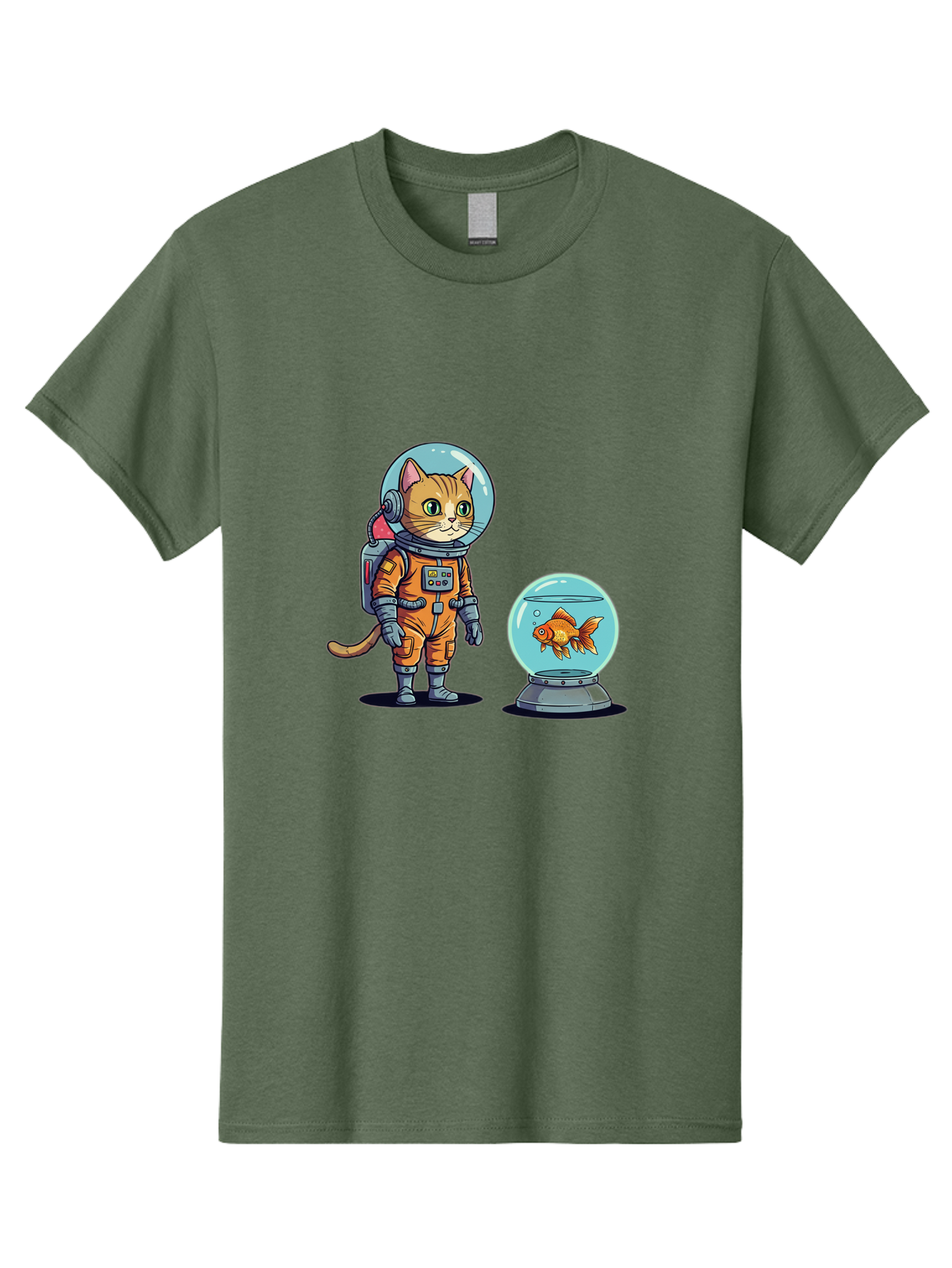 Astronaut-Cat-With-Goldfish Men'S Graphic Tee, 100% Cotton, Comfortable Casual Summer Wear, Machine Washable, Vintage Camera, Old Camera, Antique Camera, Black Camera, Classic Photography, Photography Equipment, Nostalgic Device, Film Camera, Baj966 15