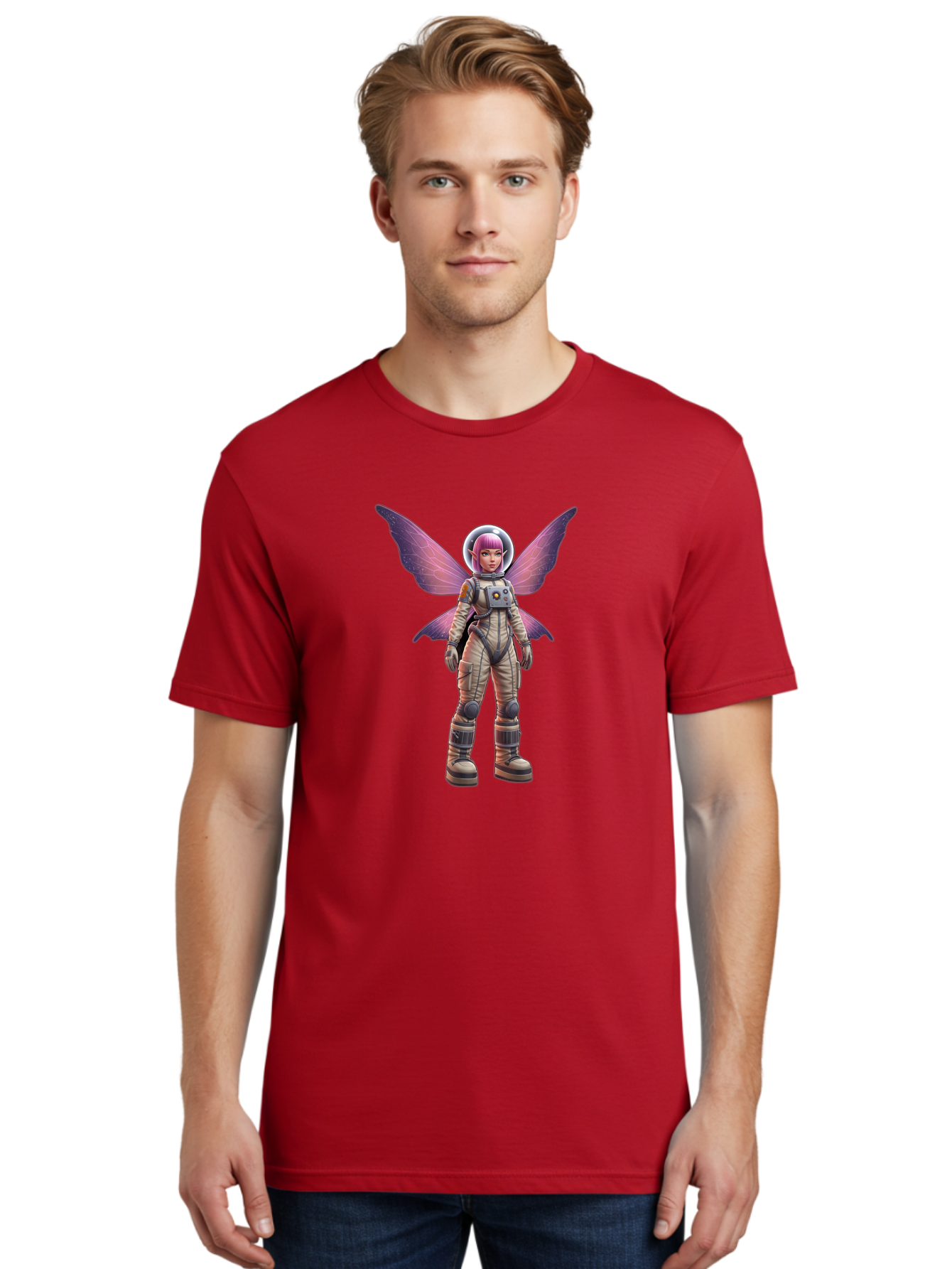 Astronaut-Fairy Men'S Graphic Tee, 100% Cotton, Comfortable Casual Summer Wear, Machine Washable, Vintage Camera, Old Camera, Antique Camera, Black Camera, Classic Photography, Photography Equipment, Nostalgic Device, Film Camera, Camera Art Baj968 4