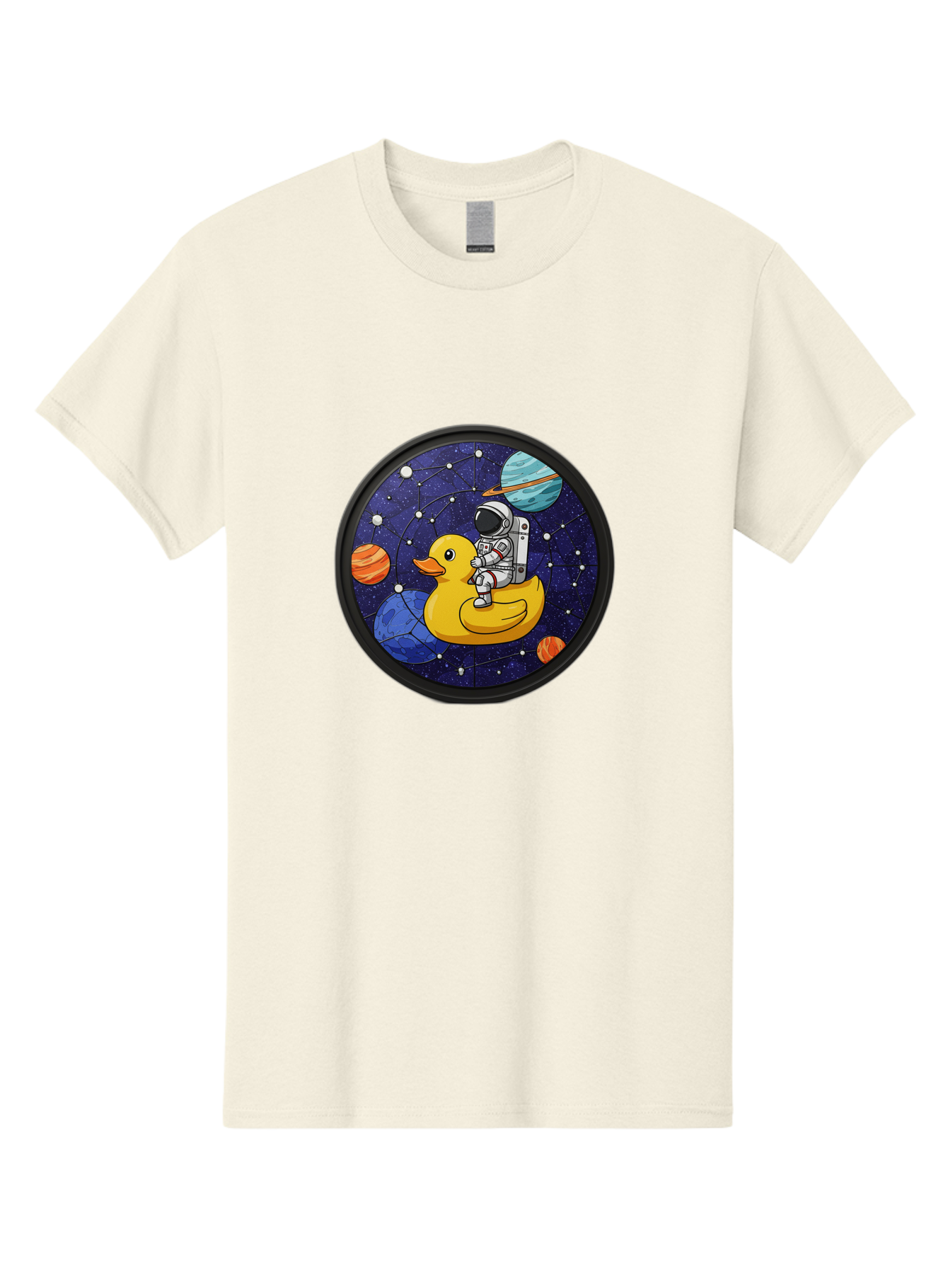 Astronaut-On-Duck-1 Men'S Graphic Tee, 100% Cotton, Comfortable Casual Summer Wear, Machine Washable, Vintage Camera, Old Camera, Antique Camera, Black Camera, Classic Photography, Photography Equipment, Nostalgic Device, Film Camera, Baj970 11