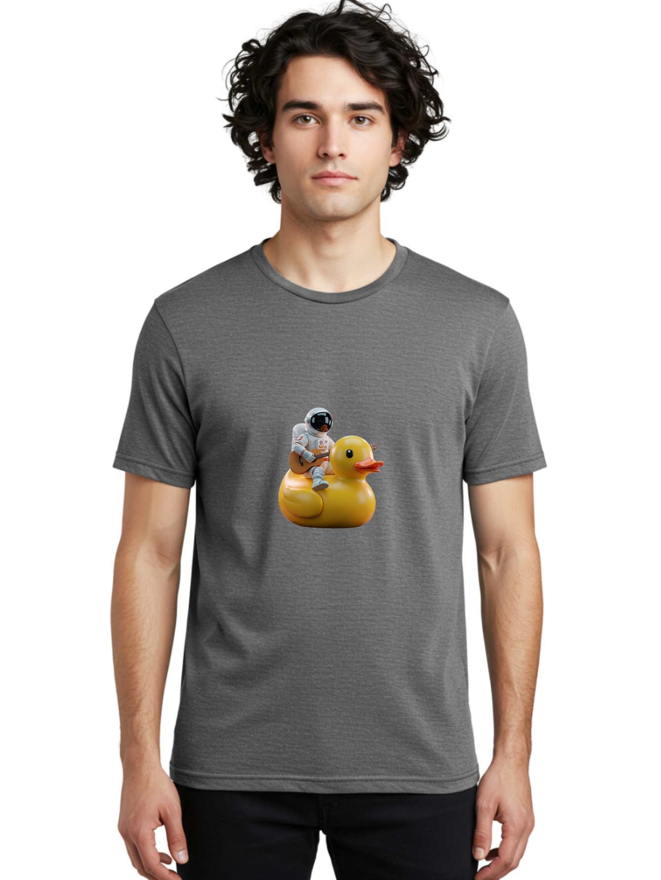 Astronaut-On-Duck-2 Men'S Graphic Tee, 100% Cotton, Comfortable Casual Summer Wear, Machine Washable, Vintage Camera, Old Camera, Antique Camera, Black Camera, Classic Photography, Photography Equipment, Nostalgic Device, Film Camera, Baj971 26