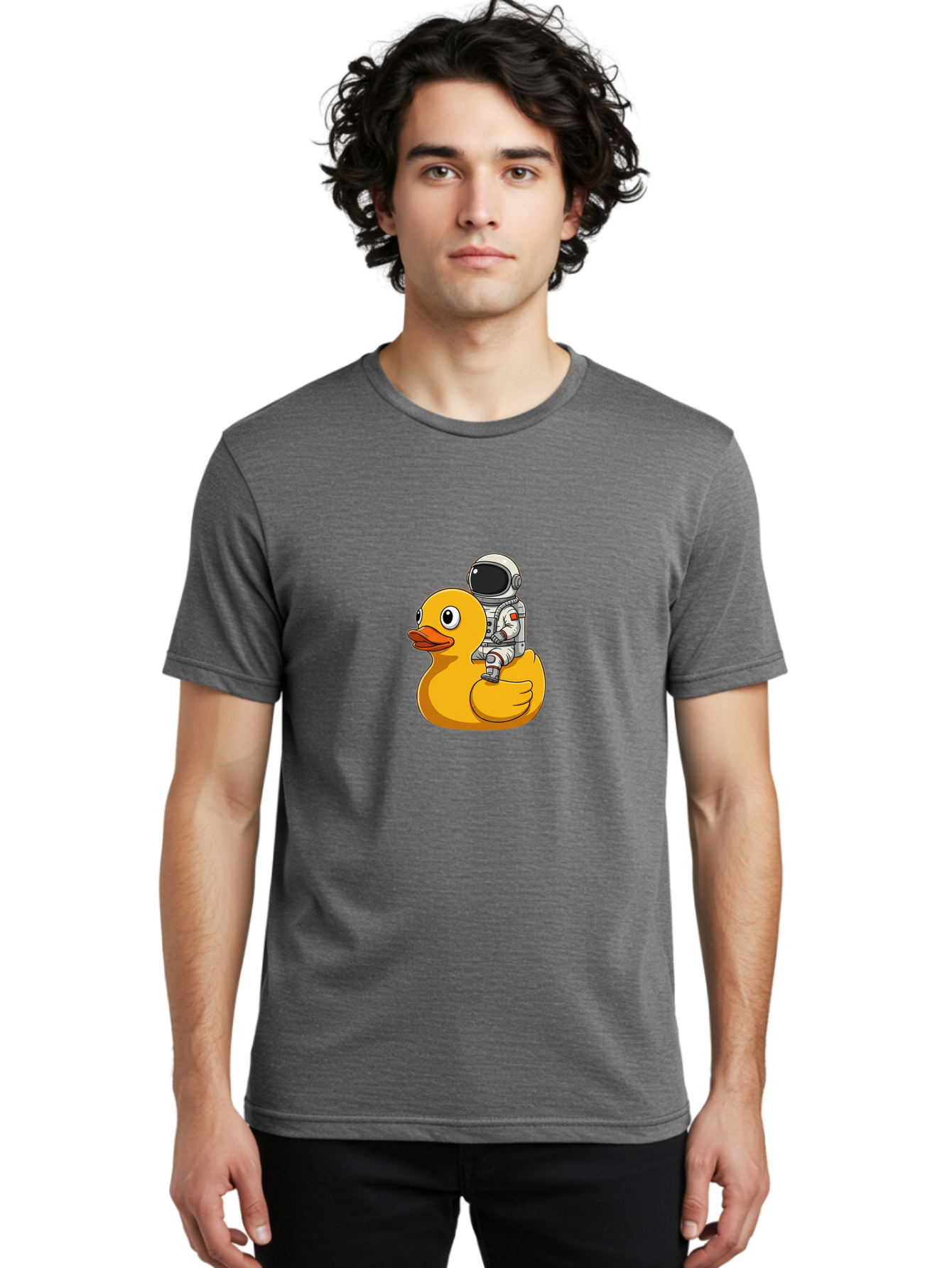 Astronaut-On-Rubber-Duck Men'S Graphic Tee, 100% Cotton, Comfortable Casual Summer Wear, Machine Washable, Vintage Camera, Old Camera, Antique Camera, Black Camera, Classic Photography, Photography Equipment, Nostalgic Device, Film Camera, Baj974 4