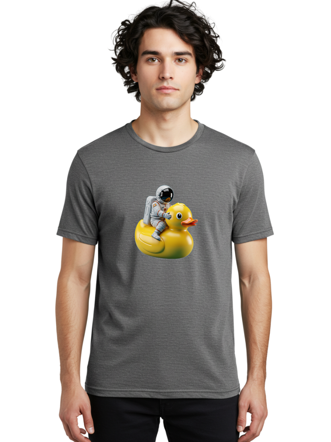 Astronaut-Riding-Rubber-Duck-4 Men'S Graphic Tee, 100% Cotton, Comfortable Casual Summer Wear, Machine Washable, Vintage Camera, Old Camera, Antique Camera, Black Camera, Classic Photography, Photography Equipment, Nostalgic Device, Baj980 20