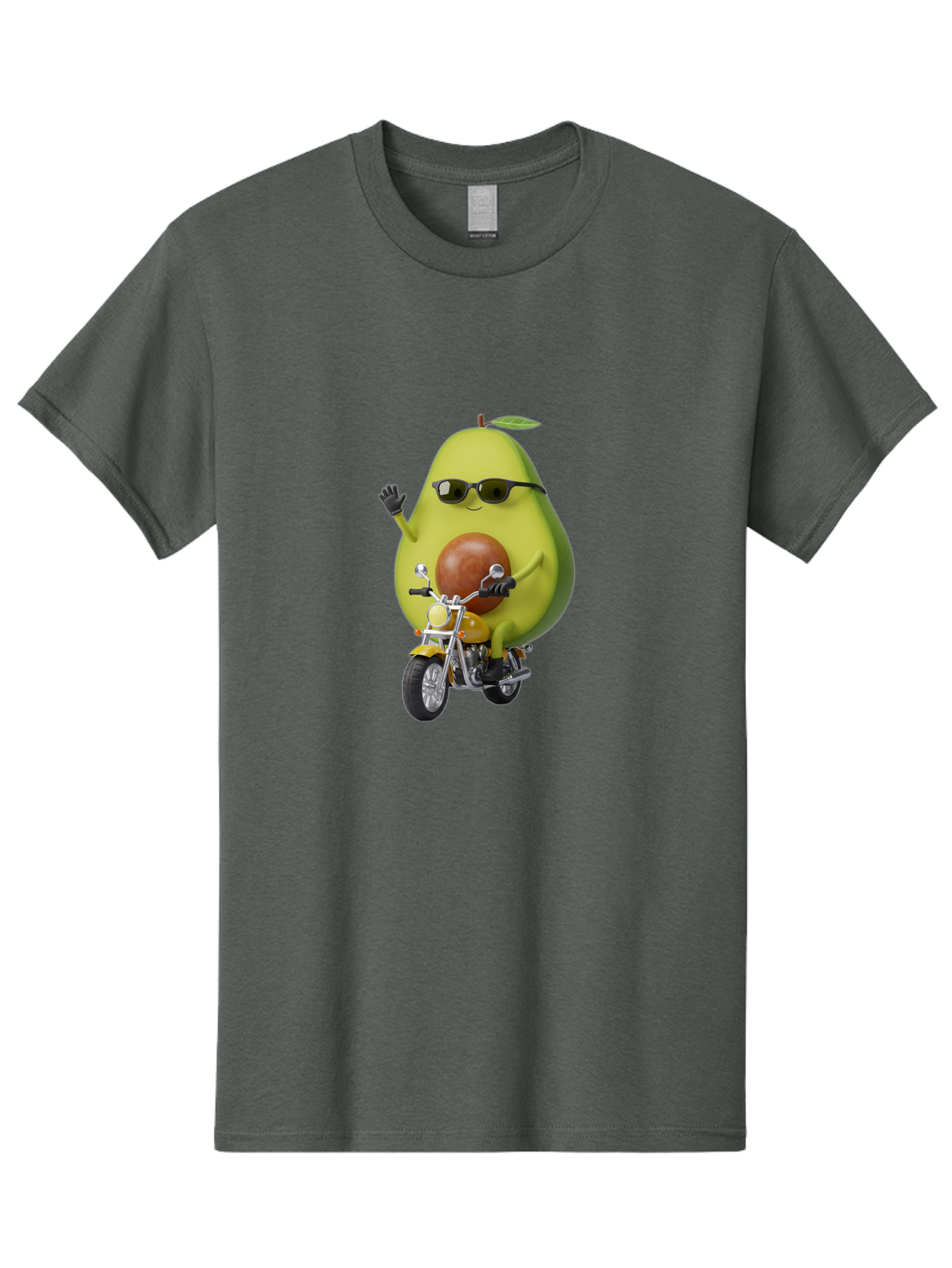 Avocado-Rider-1 Men'S Graphic Tee, 100% Cotton, Comfortable Casual Summer Wear, Machine Washable, Vintage Camera, Old Camera, Antique Camera, Black Camera, Classic Photography, Photography Equipment, Nostalgic Device, Film Camera, Camera Art Baj982 19