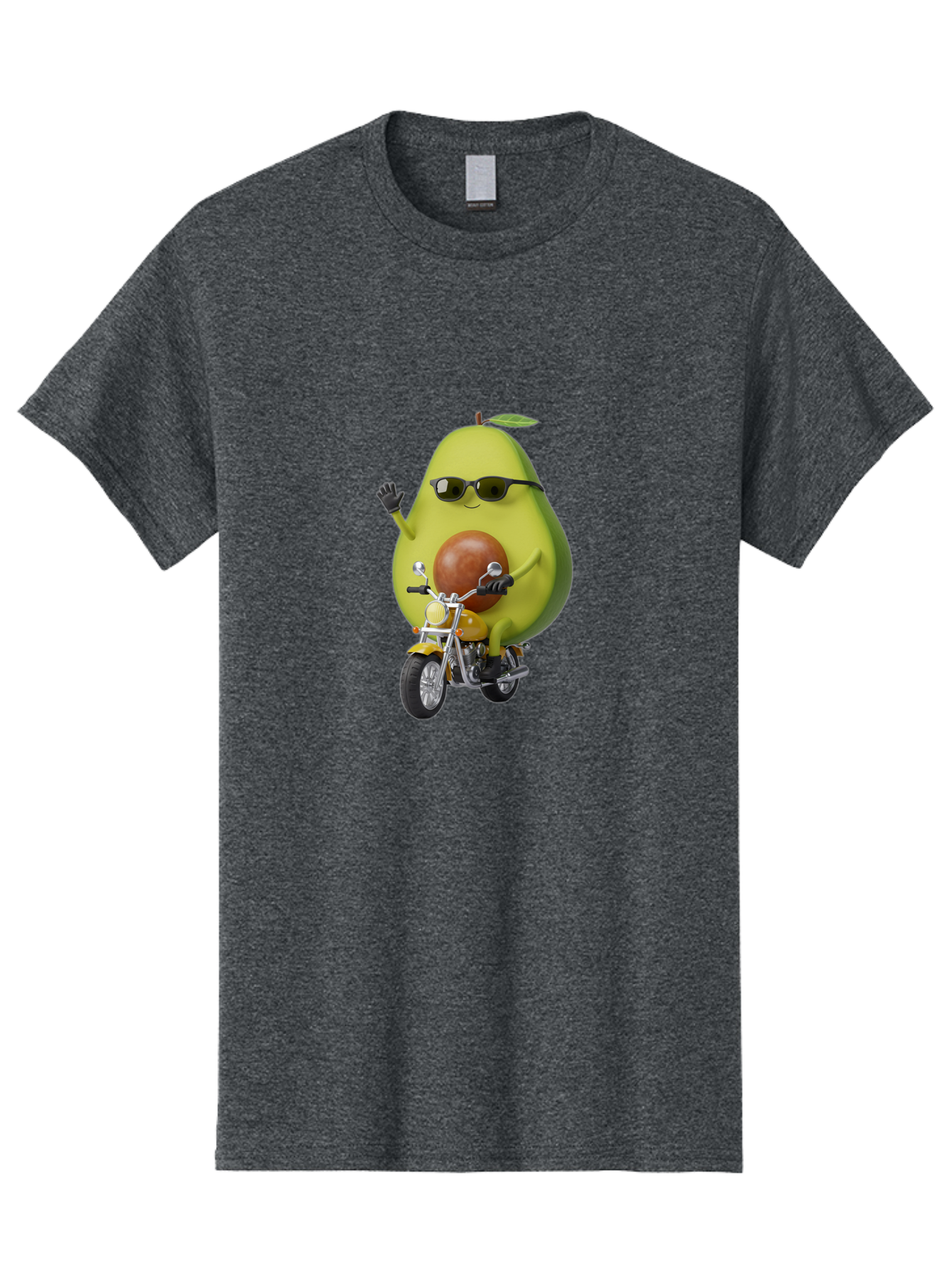 Avocado-Rider-1 Men'S Graphic Tee, 100% Cotton, Comfortable Casual Summer Wear, Machine Washable, Vintage Camera, Old Camera, Antique Camera, Black Camera, Classic Photography, Photography Equipment, Nostalgic Device, Film Camera, Camera Art Baj982 13