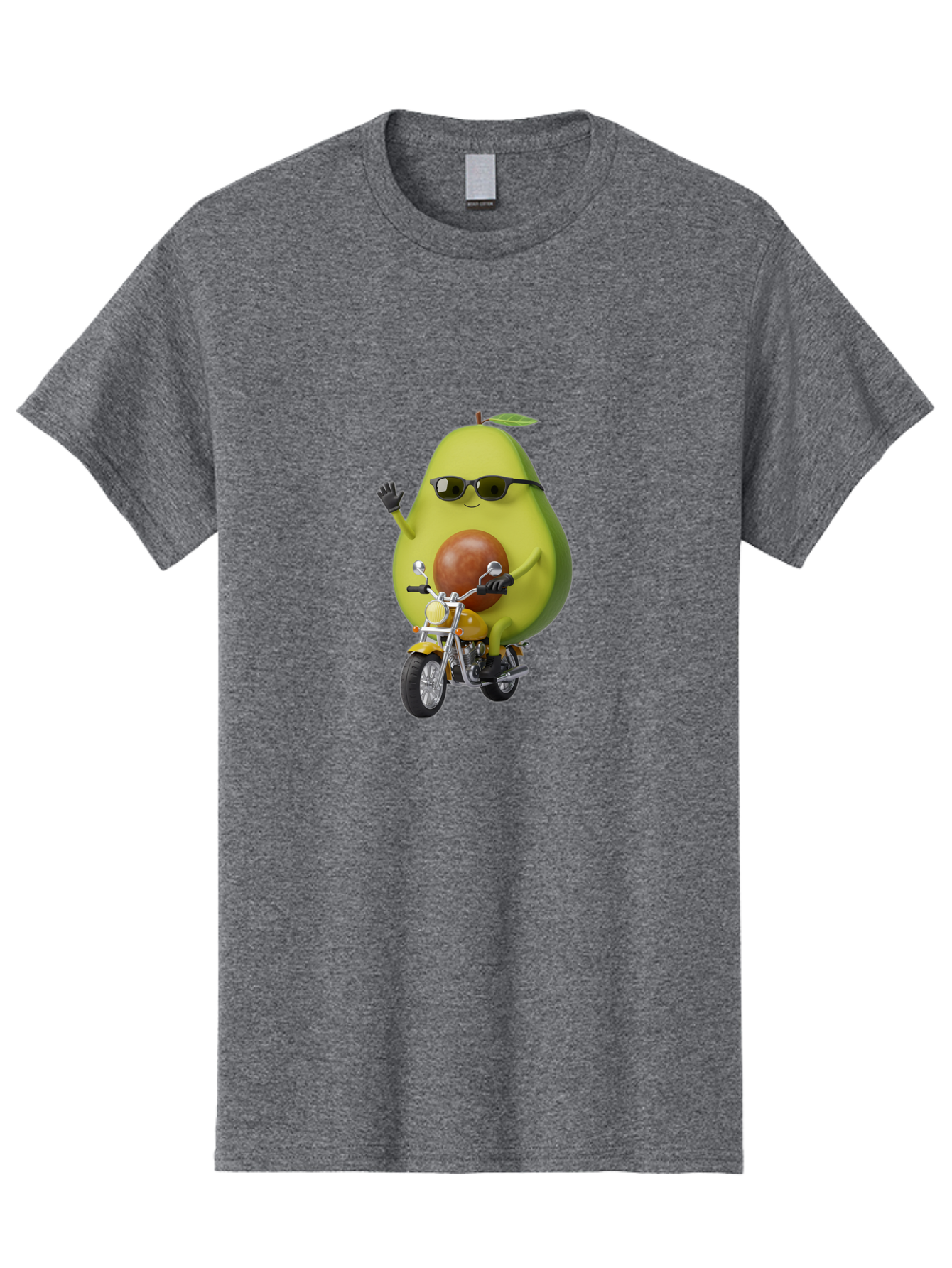 Avocado-Rider-1 Men'S Graphic Tee, 100% Cotton, Comfortable Casual Summer Wear, Machine Washable, Vintage Camera, Old Camera, Antique Camera, Black Camera, Classic Photography, Photography Equipment, Nostalgic Device, Film Camera, Camera Art Baj982 5