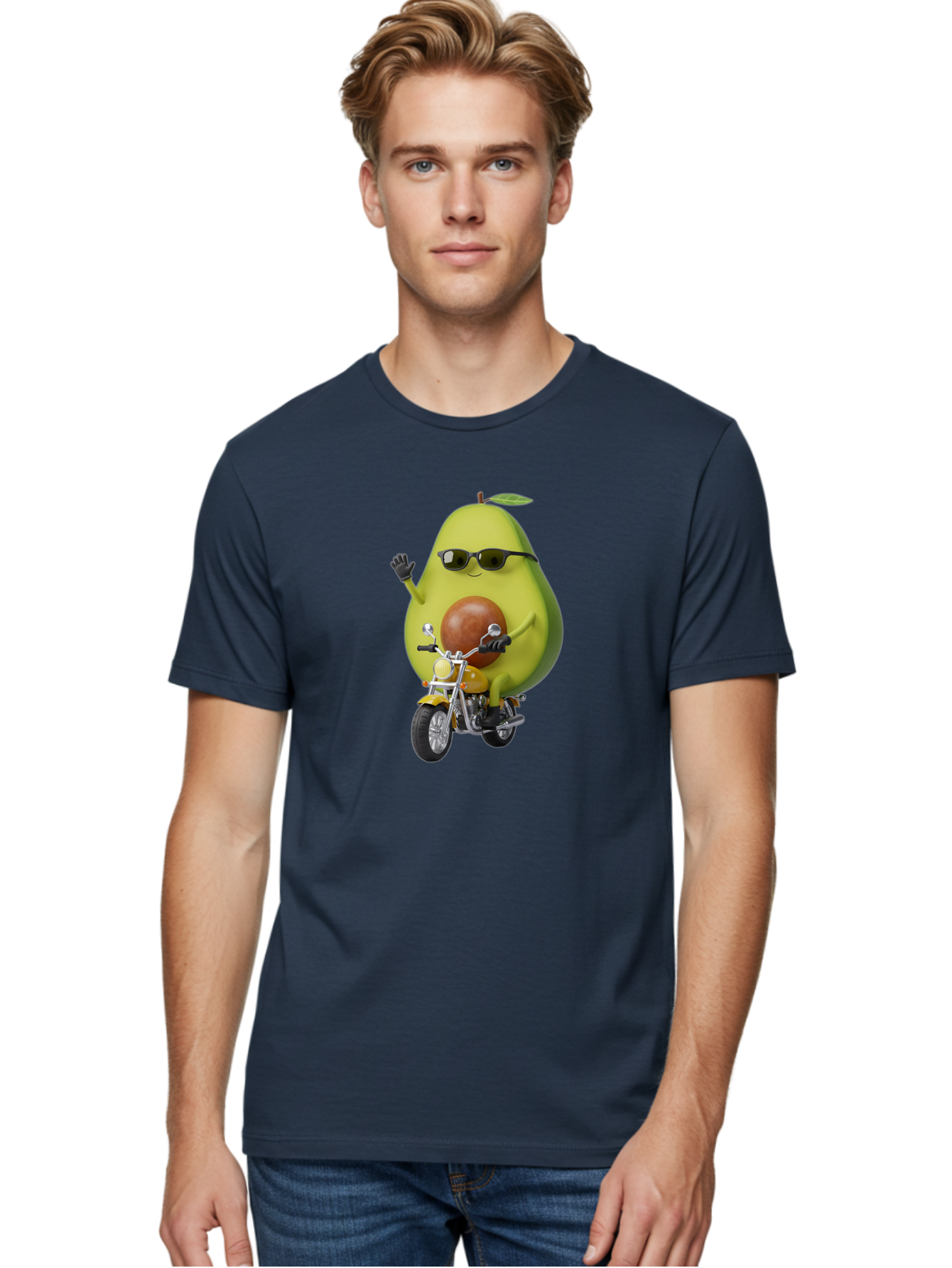 Avocado-Rider-1 Men'S Graphic Tee, 100% Cotton, Comfortable Casual Summer Wear, Machine Washable, Vintage Camera, Old Camera, Antique Camera, Black Camera, Classic Photography, Photography Equipment, Nostalgic Device, Film Camera, Camera Art Baj982 16