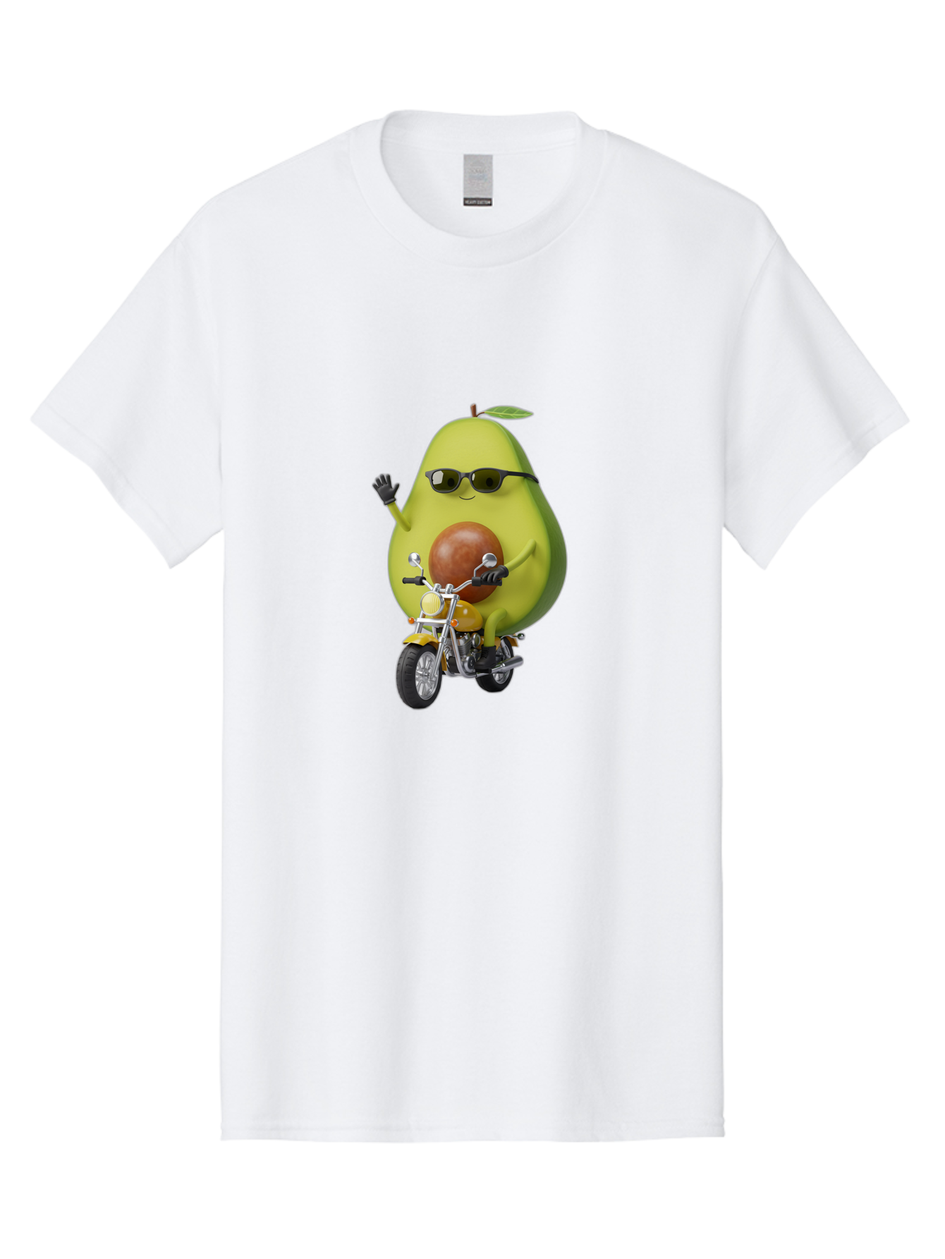 Avocado-Rider-1 Men'S Graphic Tee, 100% Cotton, Comfortable Casual Summer Wear, Machine Washable, Vintage Camera, Old Camera, Antique Camera, Black Camera, Classic Photography, Photography Equipment, Nostalgic Device, Film Camera, Camera Art Baj982 25