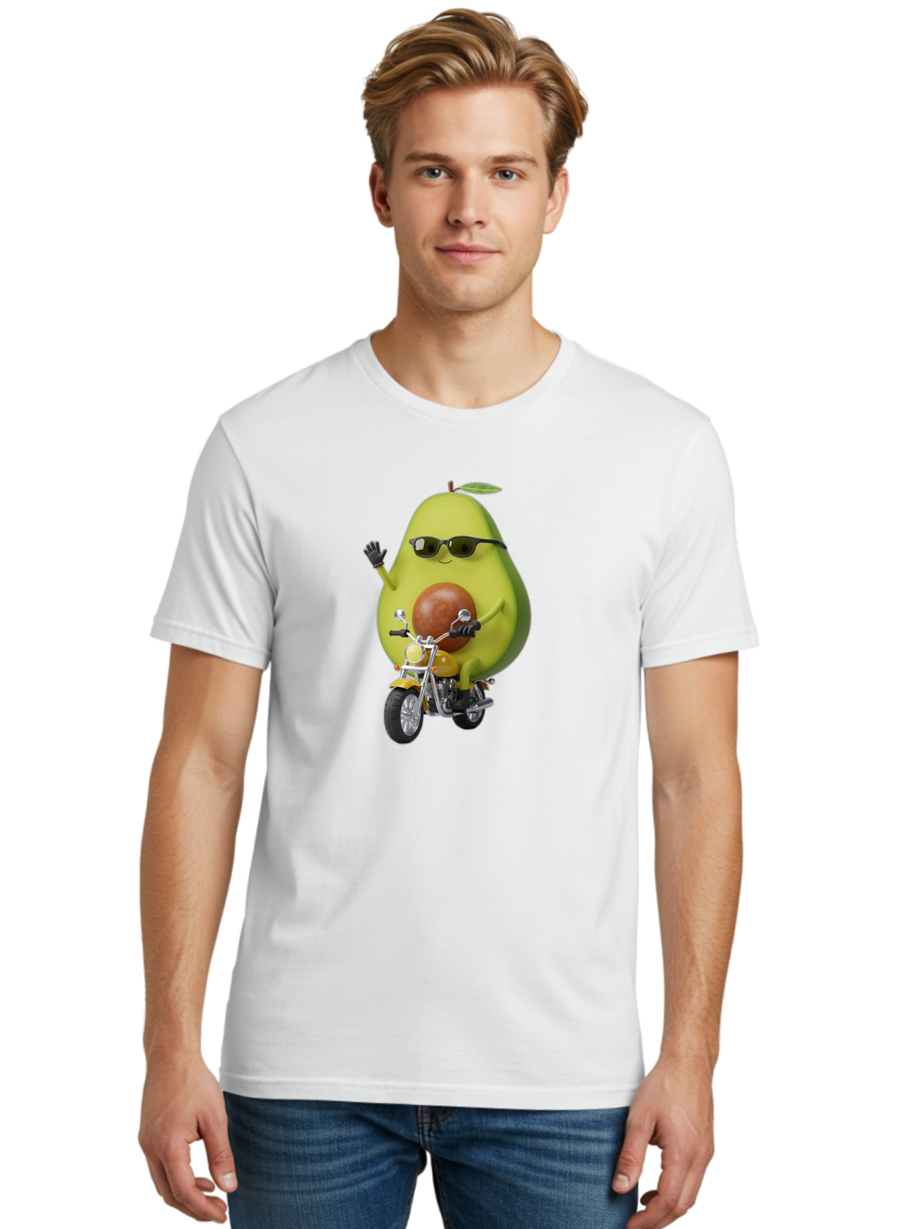 Avocado-Rider-1 Men'S Graphic Tee, 100% Cotton, Comfortable Casual Summer Wear, Machine Washable, Vintage Camera, Old Camera, Antique Camera, Black Camera, Classic Photography, Photography Equipment, Nostalgic Device, Film Camera, Camera Art Baj982 26