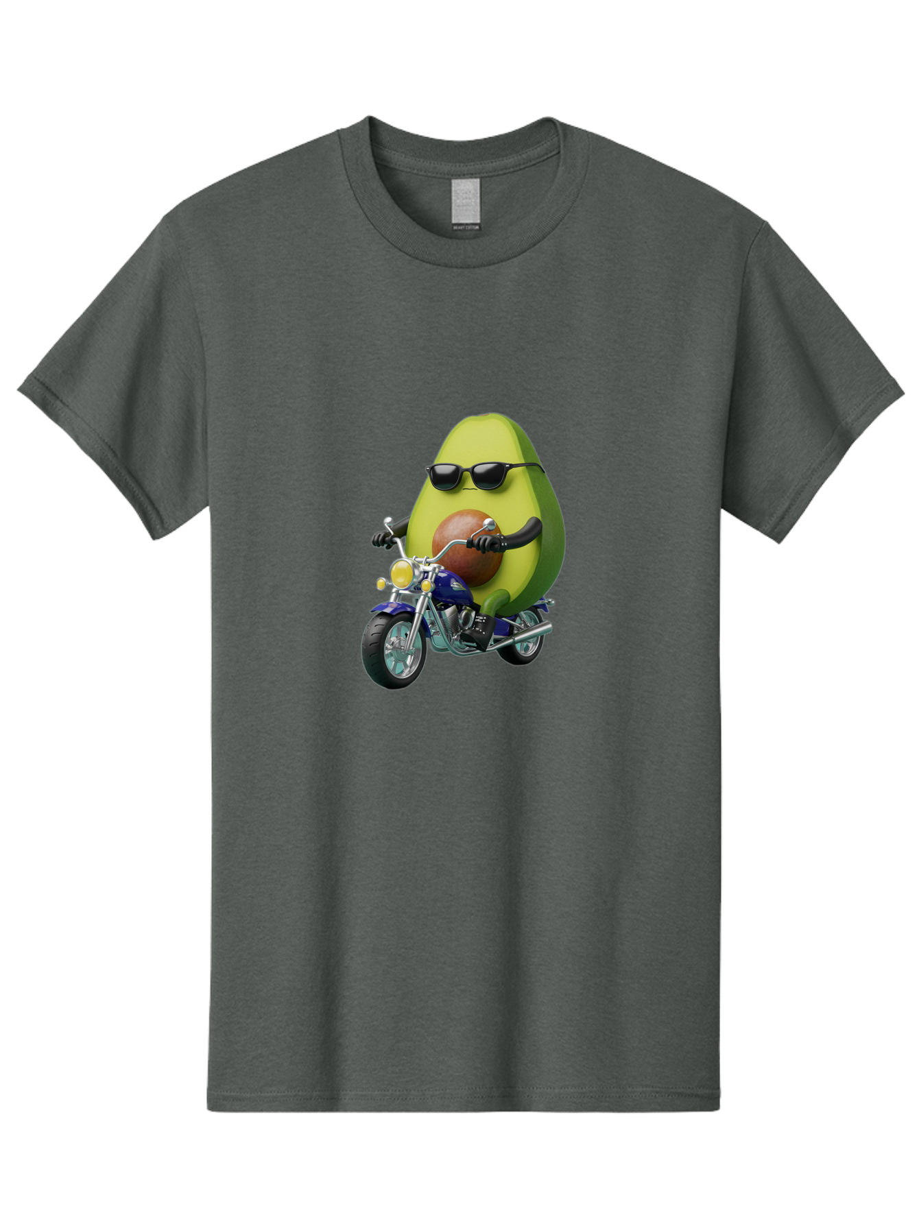 Avocado-Riding-Motorcycle Men'S Graphic Tee, 100% Cotton, Comfortable Casual Summer Wear, Machine Washable, Vintage Camera, Old Camera, Antique Camera, Black Camera, Classic Photography, Photography Equipment, Nostalgic Device, Film Camera, Baj984 21