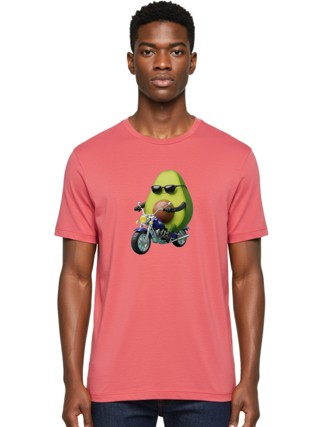 Avocado-Riding-Motorcycle Men'S Graphic Tee, 100% Cotton, Comfortable Casual Summer Wear, Machine Washable, Vintage Camera, Old Camera, Antique Camera, Black Camera, Classic Photography, Photography Equipment, Nostalgic Device, Film Camera, Baj984 30