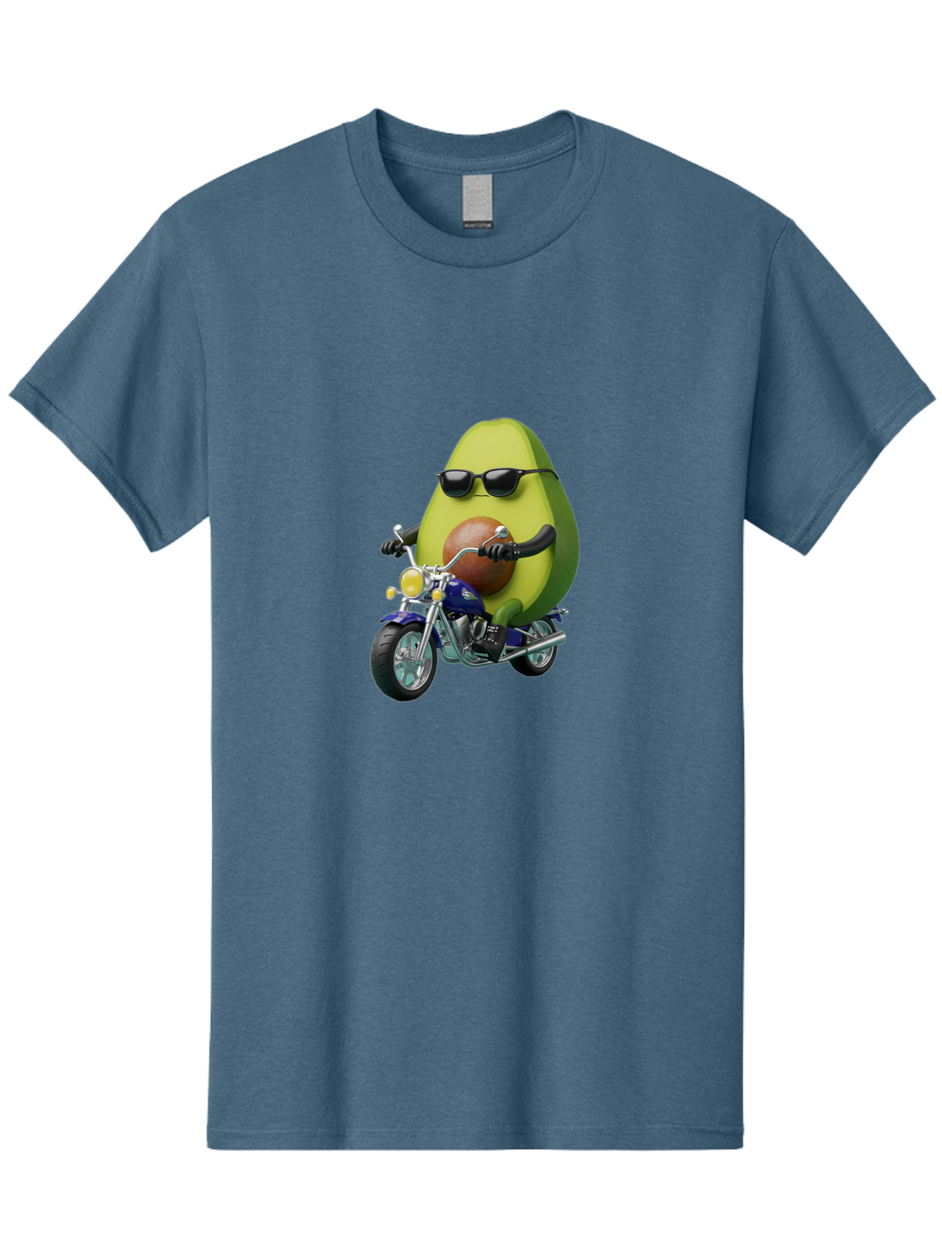 Avocado-Riding-Motorcycle Men'S Graphic Tee, 100% Cotton, Comfortable Casual Summer Wear, Machine Washable, Vintage Camera, Old Camera, Antique Camera, Black Camera, Classic Photography, Photography Equipment, Nostalgic Device, Film Camera, Baj984 7
