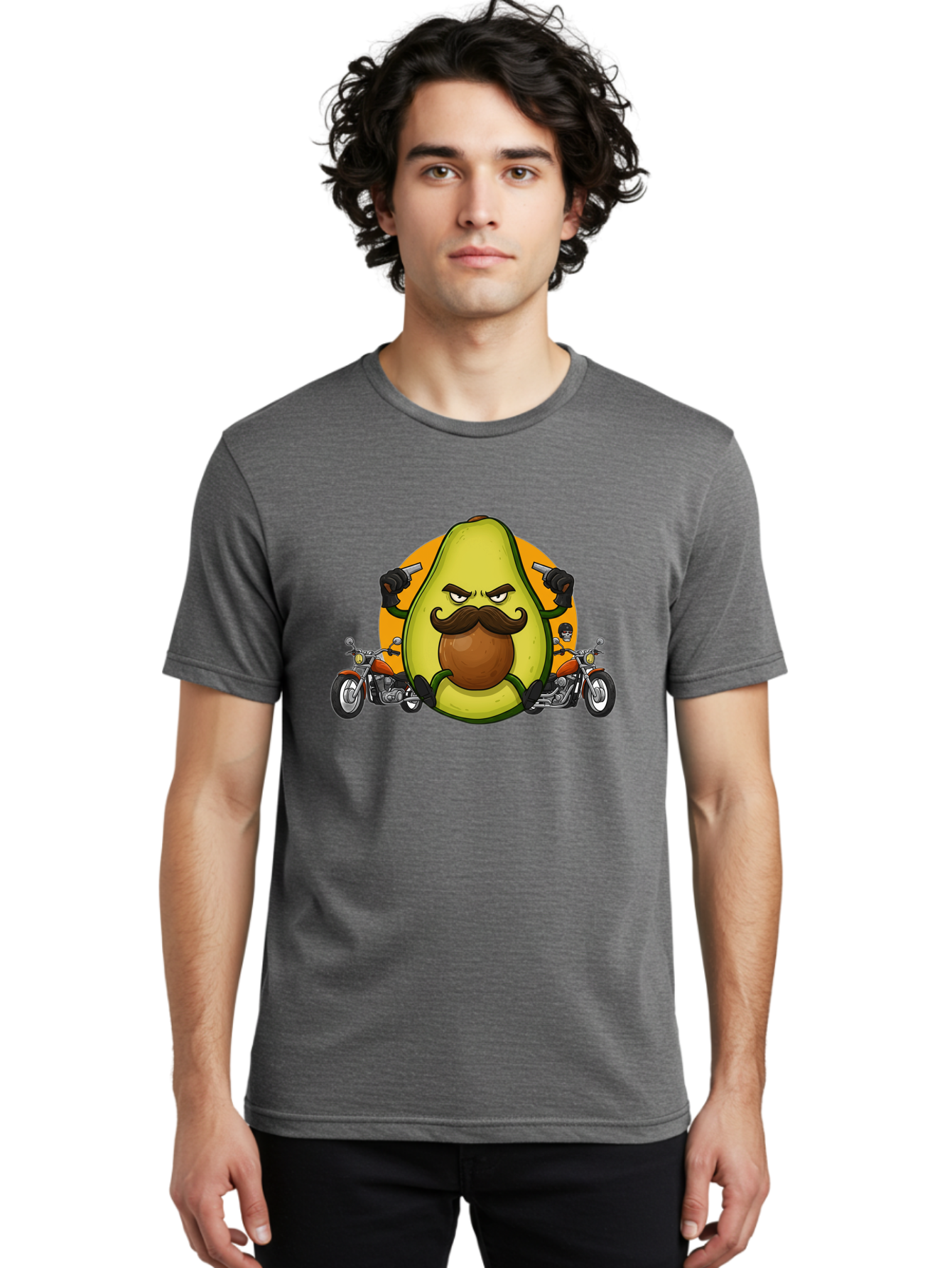 Avocado-With-Mustache Men'S Graphic Tee, 100% Cotton, Comfortable Casual Summer Wear, Machine Washable, Vintage Camera, Old Camera, Antique Camera, Black Camera, Classic Photography, Photography Equipment, Nostalgic Device, Film Camera, Baj985 20