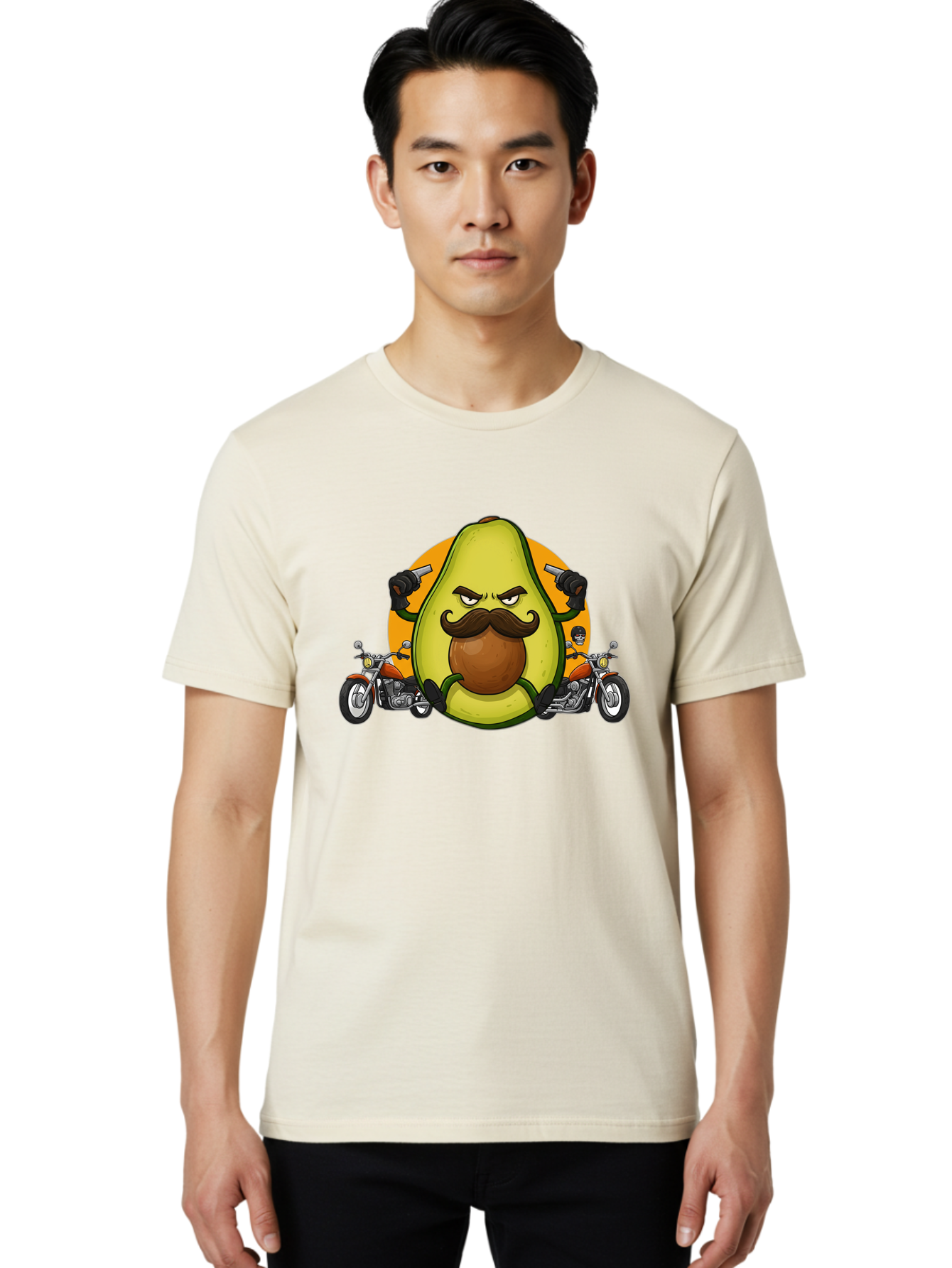 Avocado-With-Mustache Men'S Graphic Tee, 100% Cotton, Comfortable Casual Summer Wear, Machine Washable, Vintage Camera, Old Camera, Antique Camera, Black Camera, Classic Photography, Photography Equipment, Nostalgic Device, Film Camera, Baj985 16