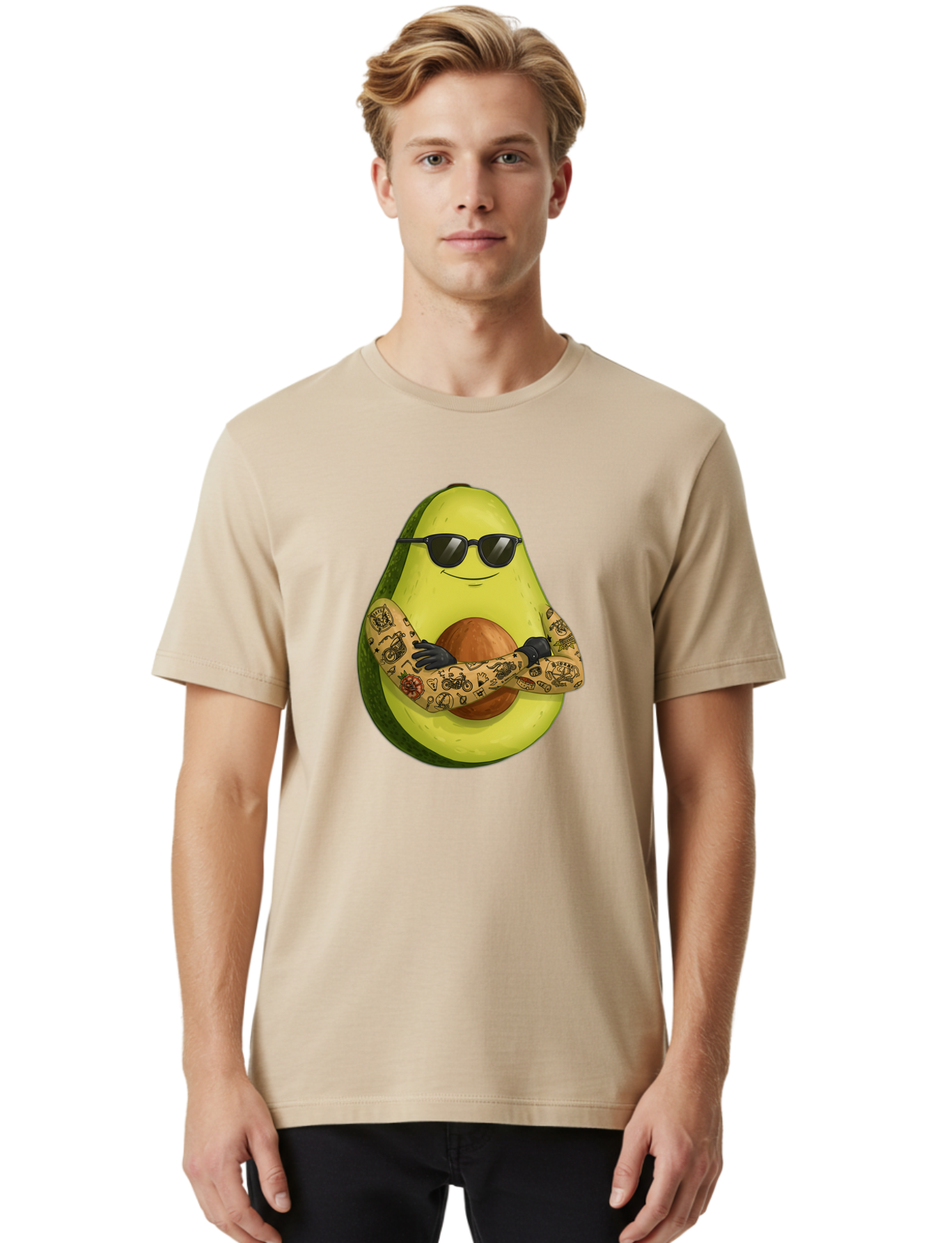 Avocado Men'S Graphic Tee, 100% Cotton, Comfortable Casual Summer Wear, Machine Washable, Vintage Camera, Old Camera, Antique Camera, Black Camera, Classic Photography, Photography Equipment, Nostalgic Device, Film Camera, Camera Art Baj986 16