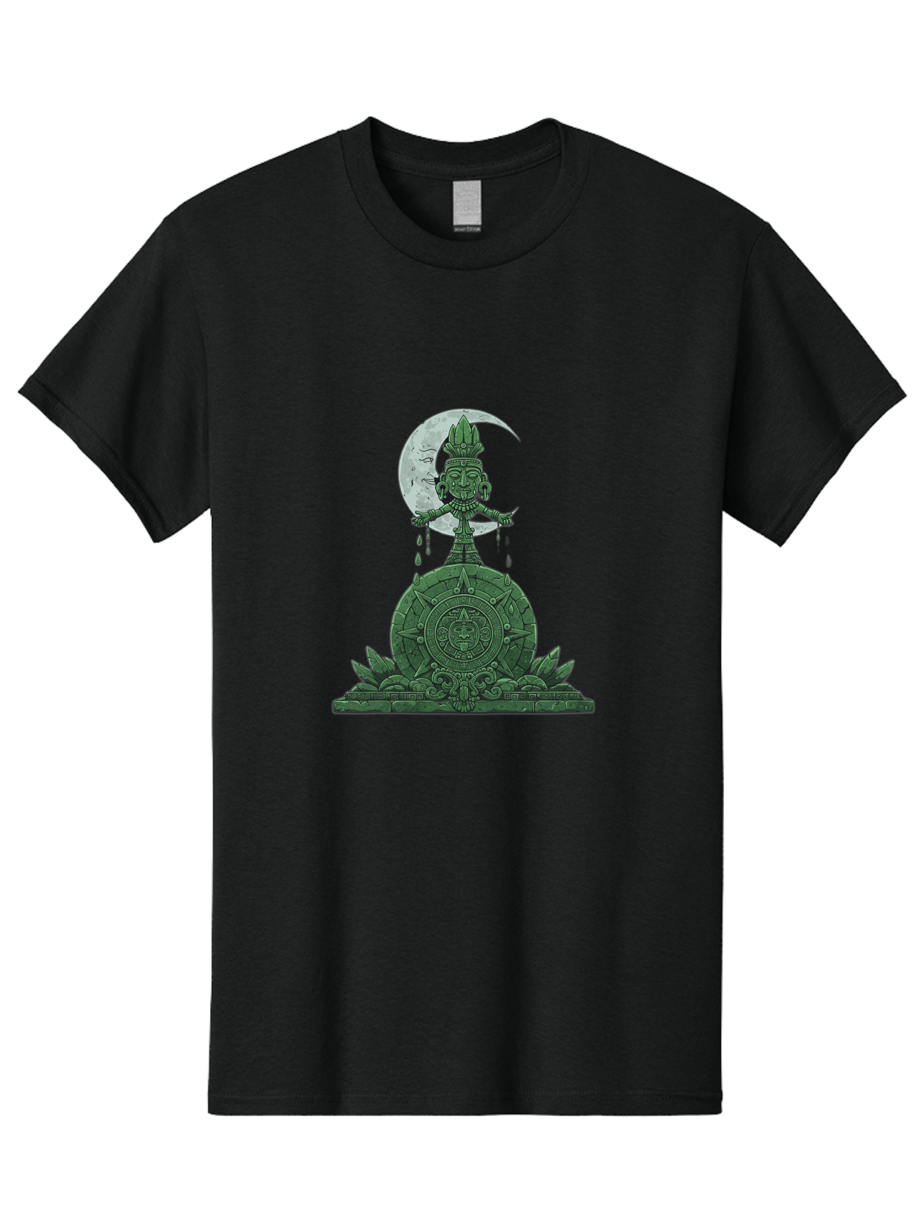 Aztec-Calendar-Statue Men'S Graphic Tee, 100% Cotton, Comfortable Casual Summer Wear, Machine Washable, Vintage Camera, Old Camera, Antique Camera, Black Camera, Classic Photography, Photography Equipment, Nostalgic Device, Film Camera, Baj988 19
