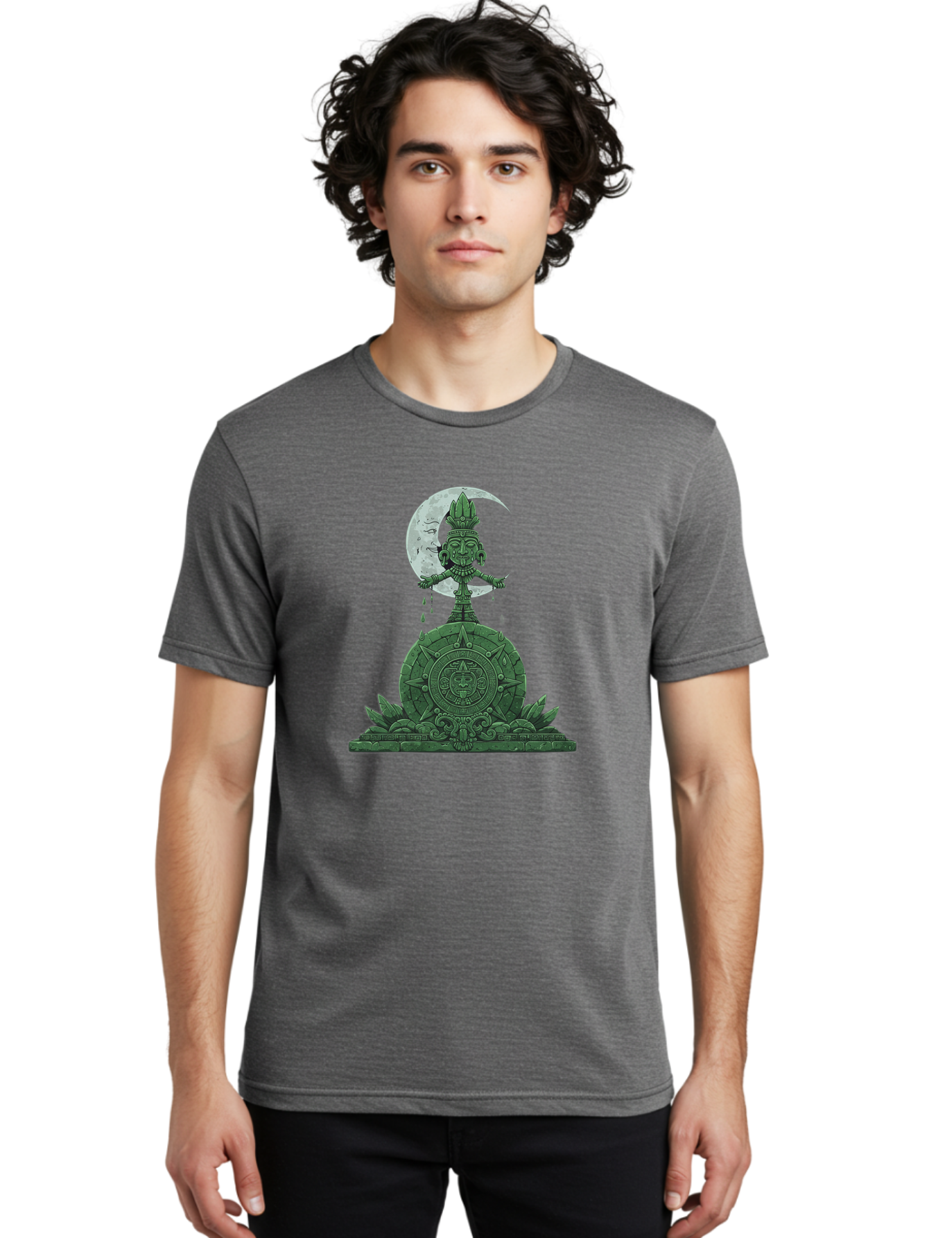 Aztec-Calendar-Statue Men'S Graphic Tee, 100% Cotton, Comfortable Casual Summer Wear, Machine Washable, Vintage Camera, Old Camera, Antique Camera, Black Camera, Classic Photography, Photography Equipment, Nostalgic Device, Film Camera, Baj988 26