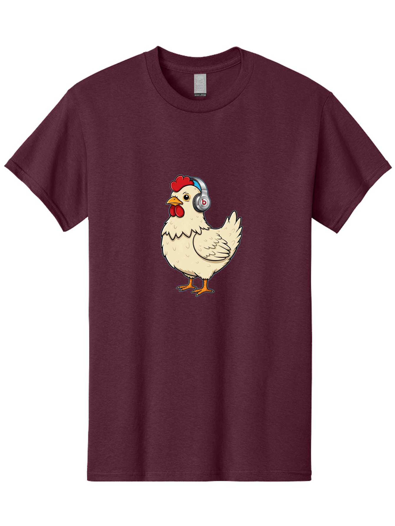 B-Headphones-Chicken Men'S Graphic Tee, 100% Cotton, Comfortable Casual Summer Wear, Machine Washable, Vintage Camera, Old Camera, Antique Camera, Black Camera, Classic Photography, Photography Equipment, Nostalgic Device, Film Camera, Baj990 27