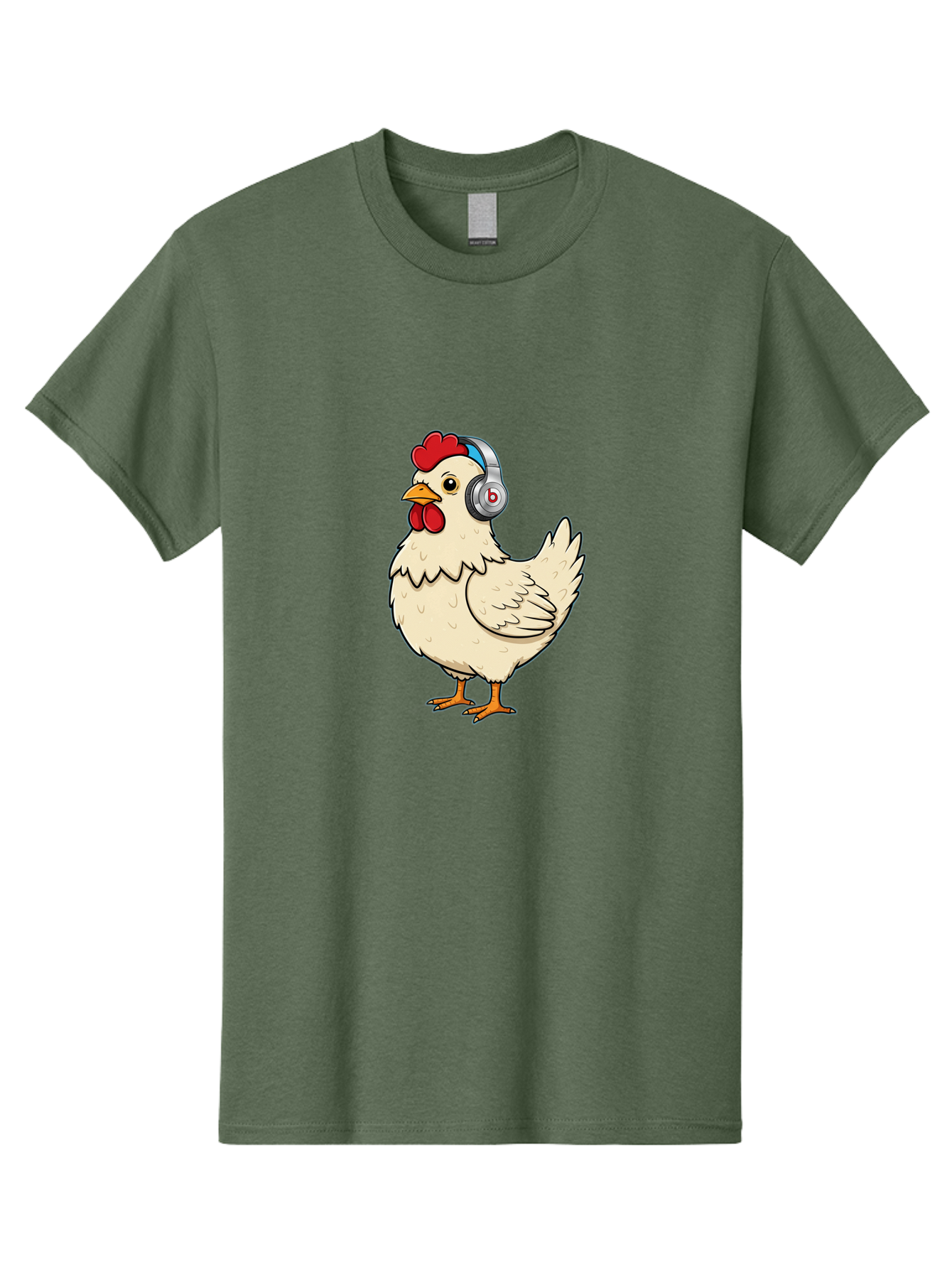 B-Headphones-Chicken Men'S Graphic Tee, 100% Cotton, Comfortable Casual Summer Wear, Machine Washable, Vintage Camera, Old Camera, Antique Camera, Black Camera, Classic Photography, Photography Equipment, Nostalgic Device, Film Camera, Baj990 7