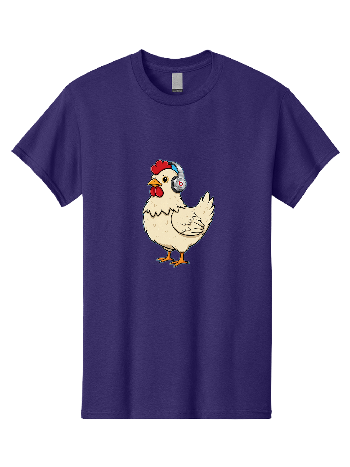 B-Headphones-Chicken Men'S Graphic Tee, 100% Cotton, Comfortable Casual Summer Wear, Machine Washable, Vintage Camera, Old Camera, Antique Camera, Black Camera, Classic Photography, Photography Equipment, Nostalgic Device, Film Camera, Baj990 19