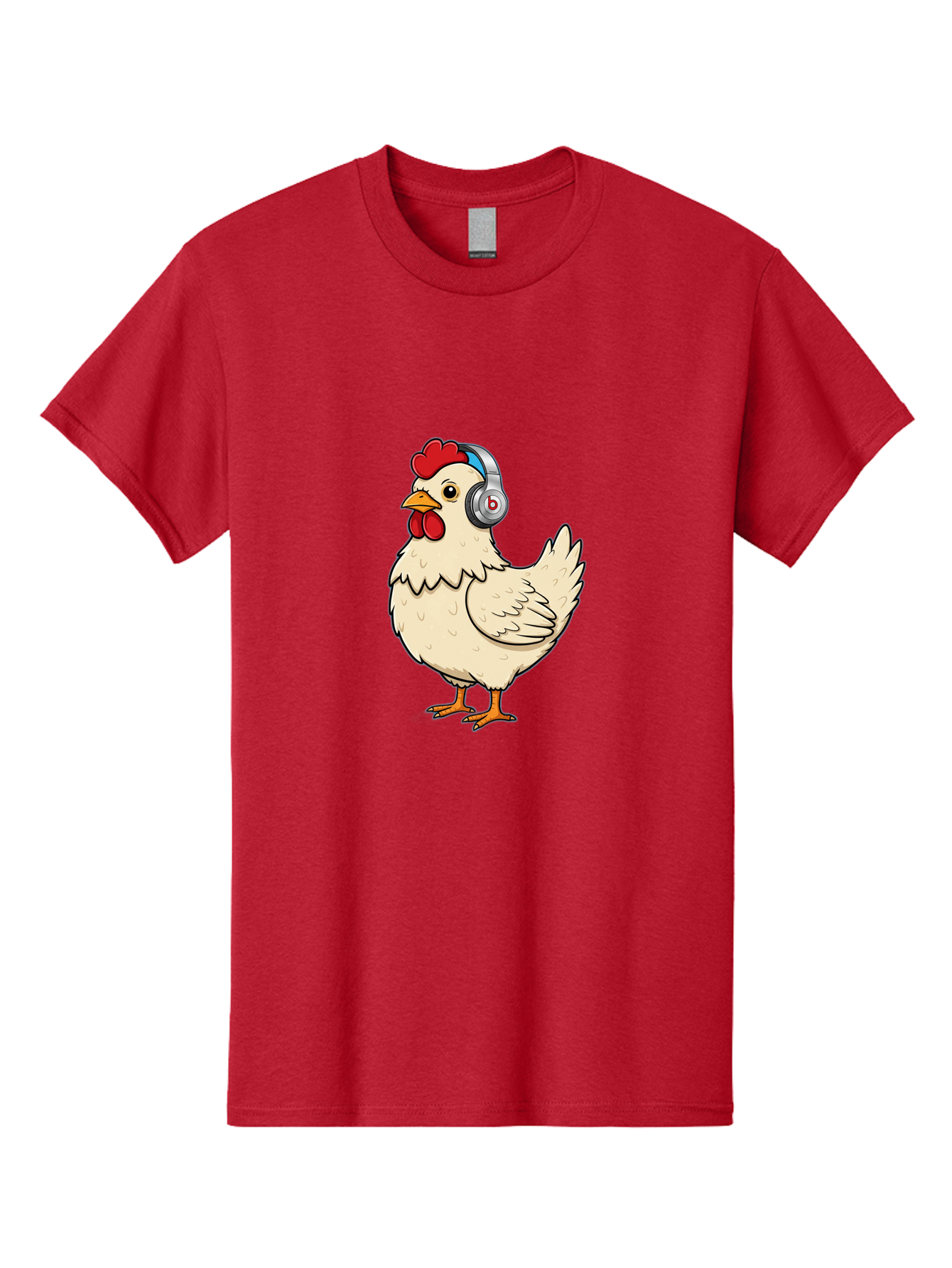 B-Headphones-Chicken Men'S Graphic Tee, 100% Cotton, Comfortable Casual Summer Wear, Machine Washable, Vintage Camera, Old Camera, Antique Camera, Black Camera, Classic Photography, Photography Equipment, Nostalgic Device, Film Camera, Baj990 23