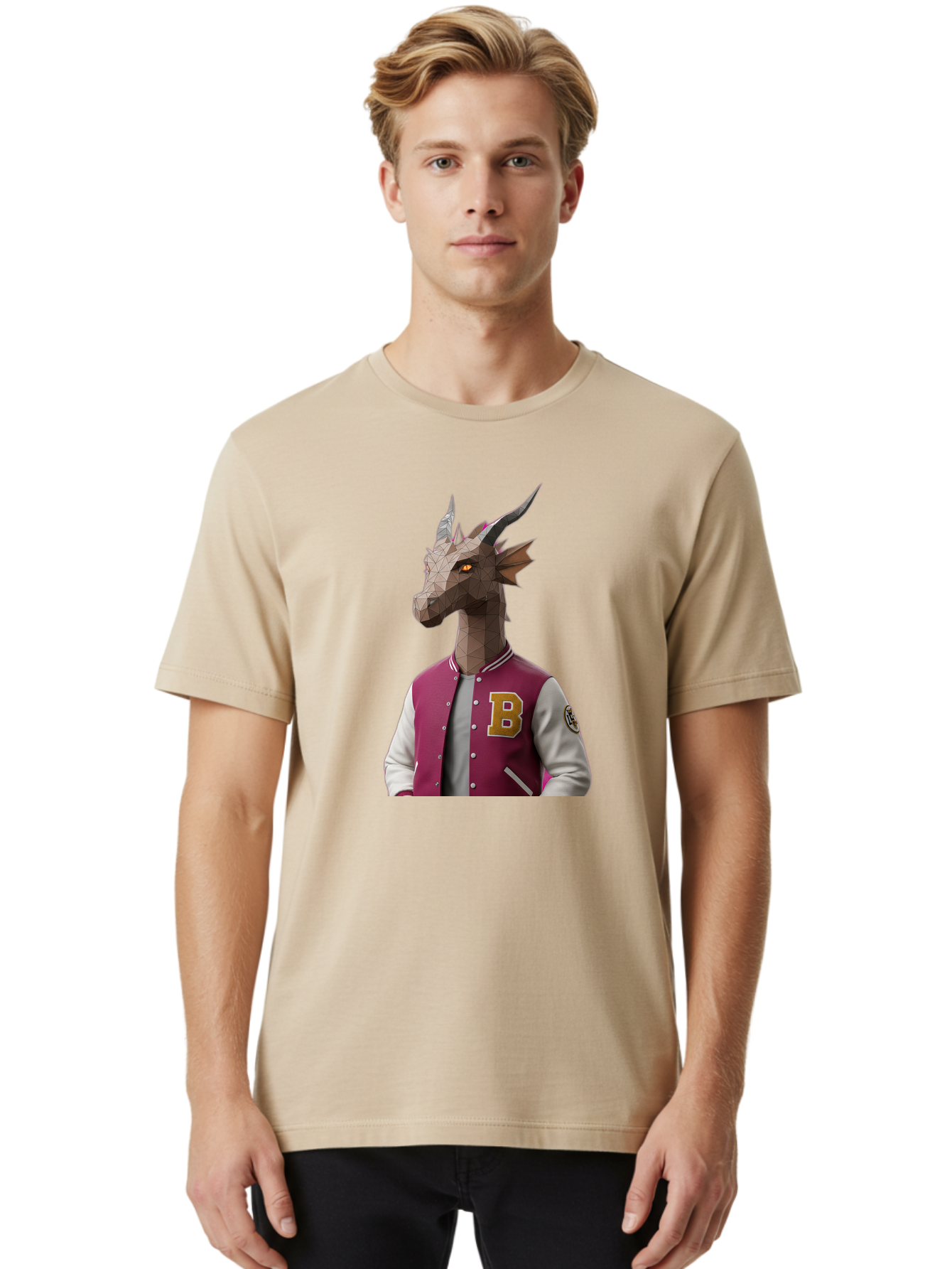 B-Letterman-Dragon-1 Men'S Graphic Tee, 100% Cotton, Comfortable Casual Summer Wear, Machine Washable, Vintage Camera, Old Camera, Antique Camera, Black Camera, Classic Photography, Photography Equipment, Nostalgic Device, Film Camera, Baj993 14