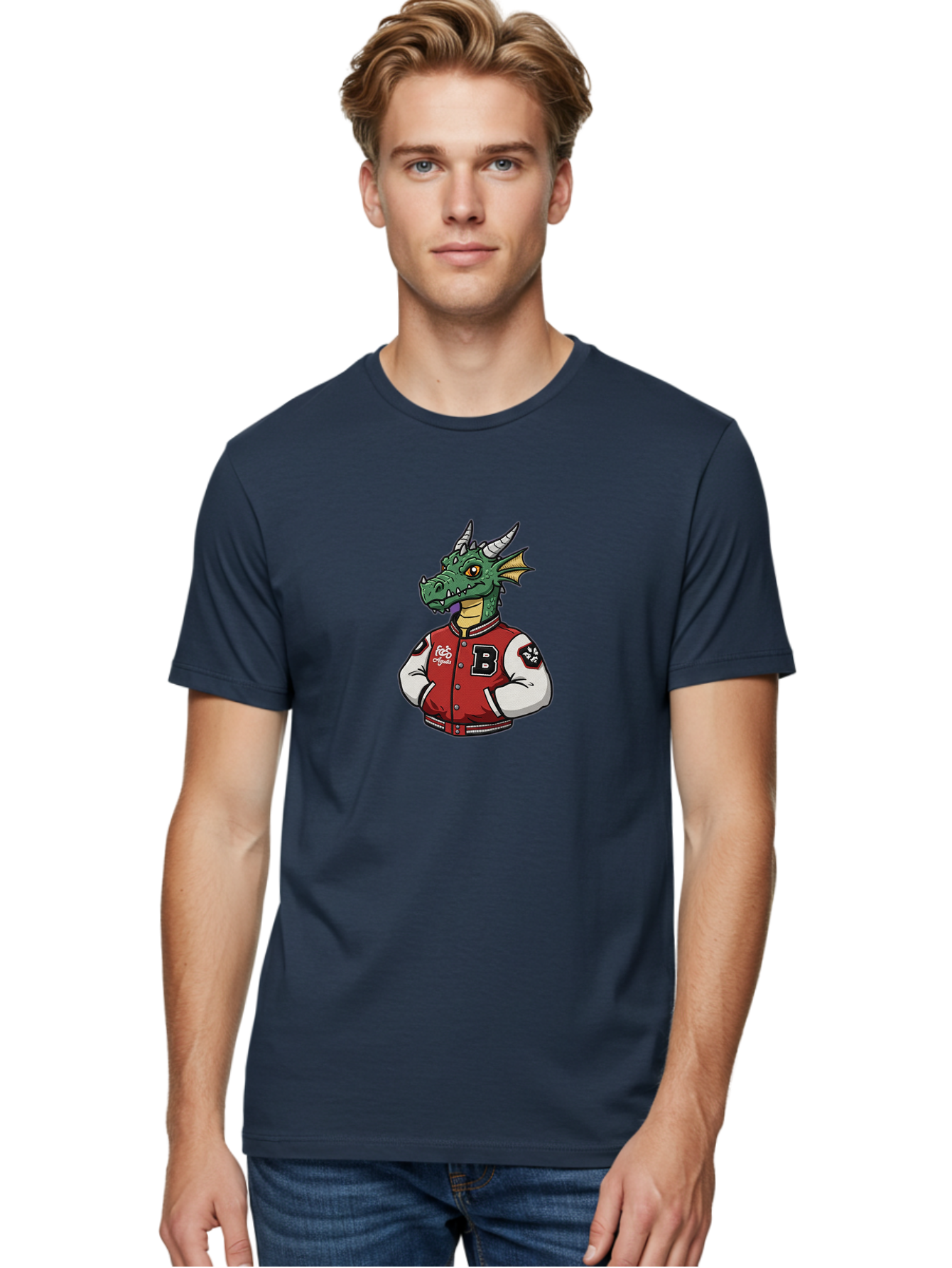 B-Letterman-Dragon Men'S Graphic Tee, 100% Cotton, Comfortable Casual Summer Wear, Machine Washable, Vintage Camera, Old Camera, Antique Camera, Black Camera, Classic Photography, Photography Equipment, Nostalgic Device, Film Camera, Baj994 8