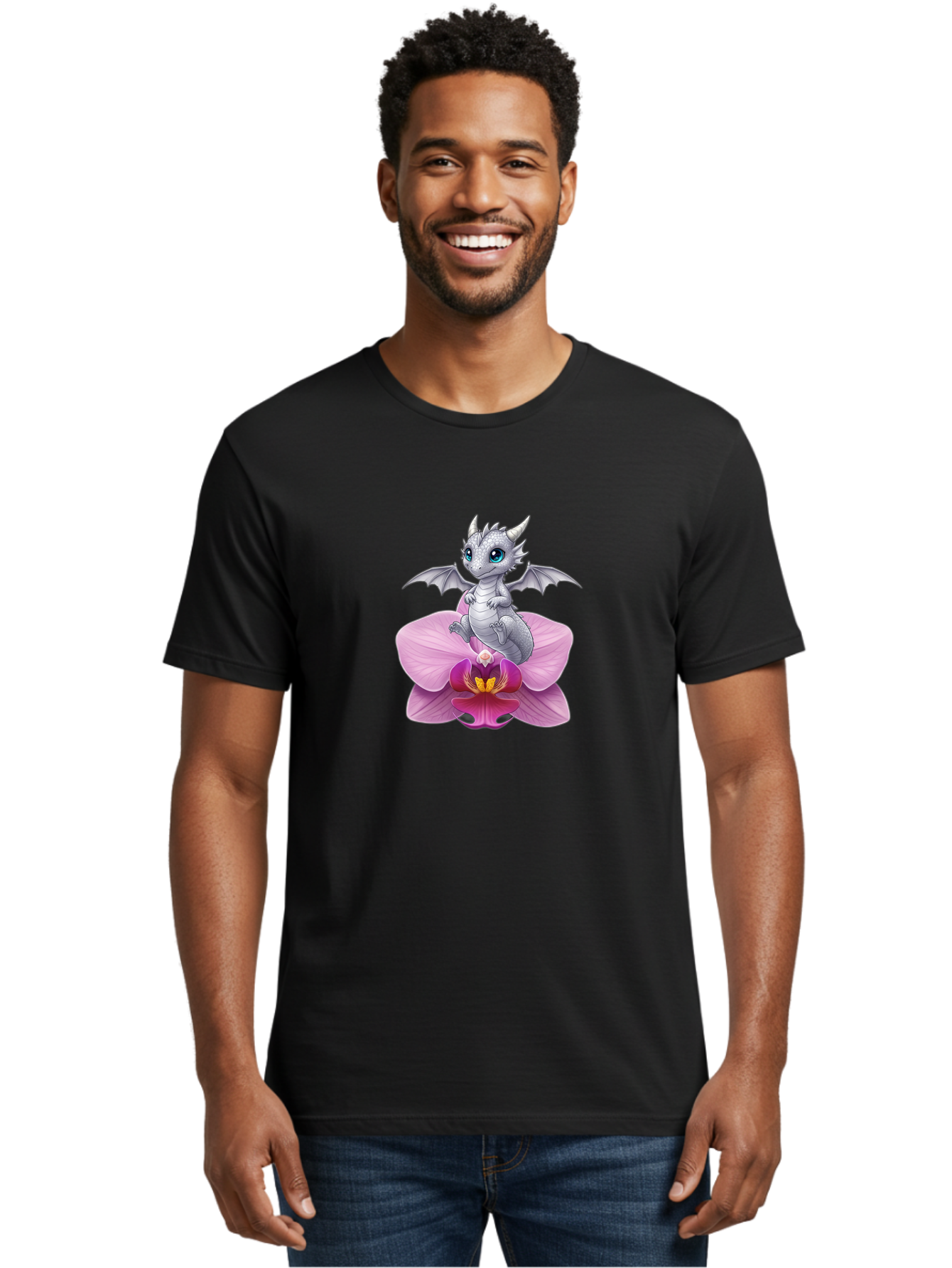 Baby-Dragon-On-Orchid Men'S Graphic Tee, 100% Cotton, Comfortable Casual Summer Wear, Machine Washable, Vintage Camera, Old Camera, Antique Camera, Black Camera, Classic Photography, Photography Equipment, Nostalgic Device, Film Camera, Baj998 16