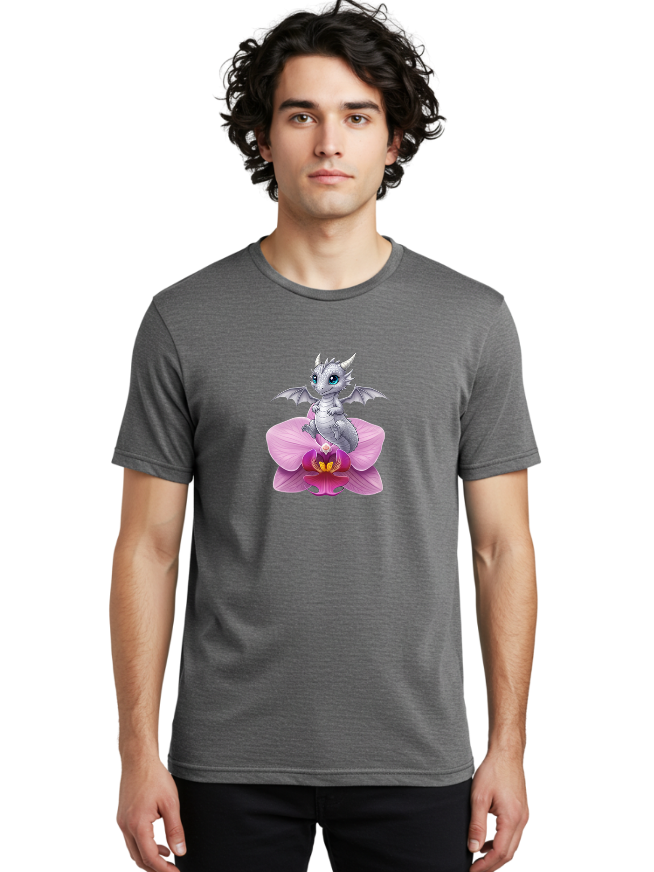 Baby-Dragon-On-Orchid Men'S Graphic Tee, 100% Cotton, Comfortable Casual Summer Wear, Machine Washable, Vintage Camera, Old Camera, Antique Camera, Black Camera, Classic Photography, Photography Equipment, Nostalgic Device, Film Camera, Baj998 6