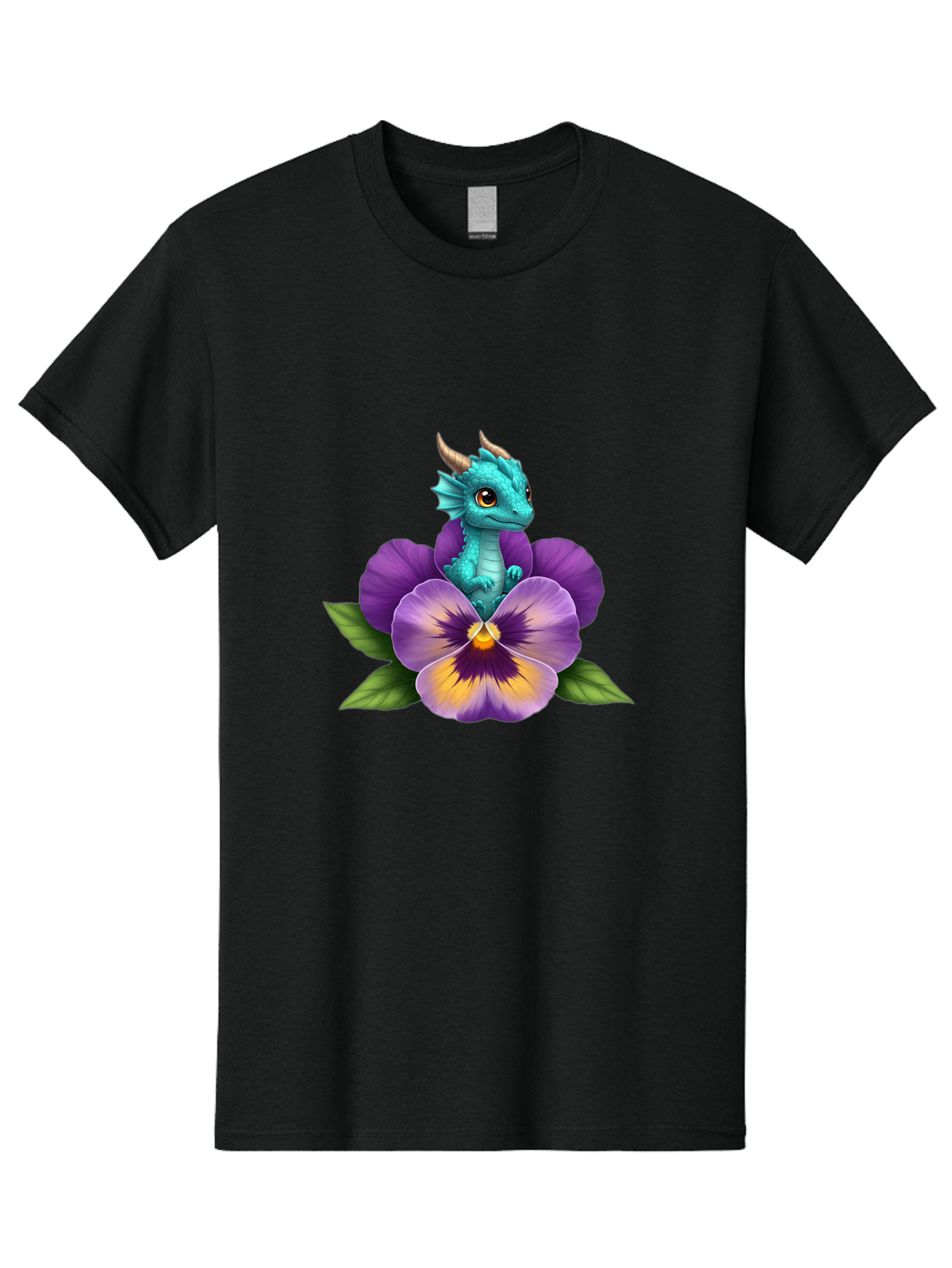 Baby-Dragon-On-Purple-Flower Men'S Graphic Tee, 100% Cotton, Comfortable Casual Summer Wear, Machine Washable, Vintage Camera, Old Camera, Antique Camera, Black Camera, Classic Photography, Photography Equipment, Nostalgic Device, Film Camera, Baj999 25